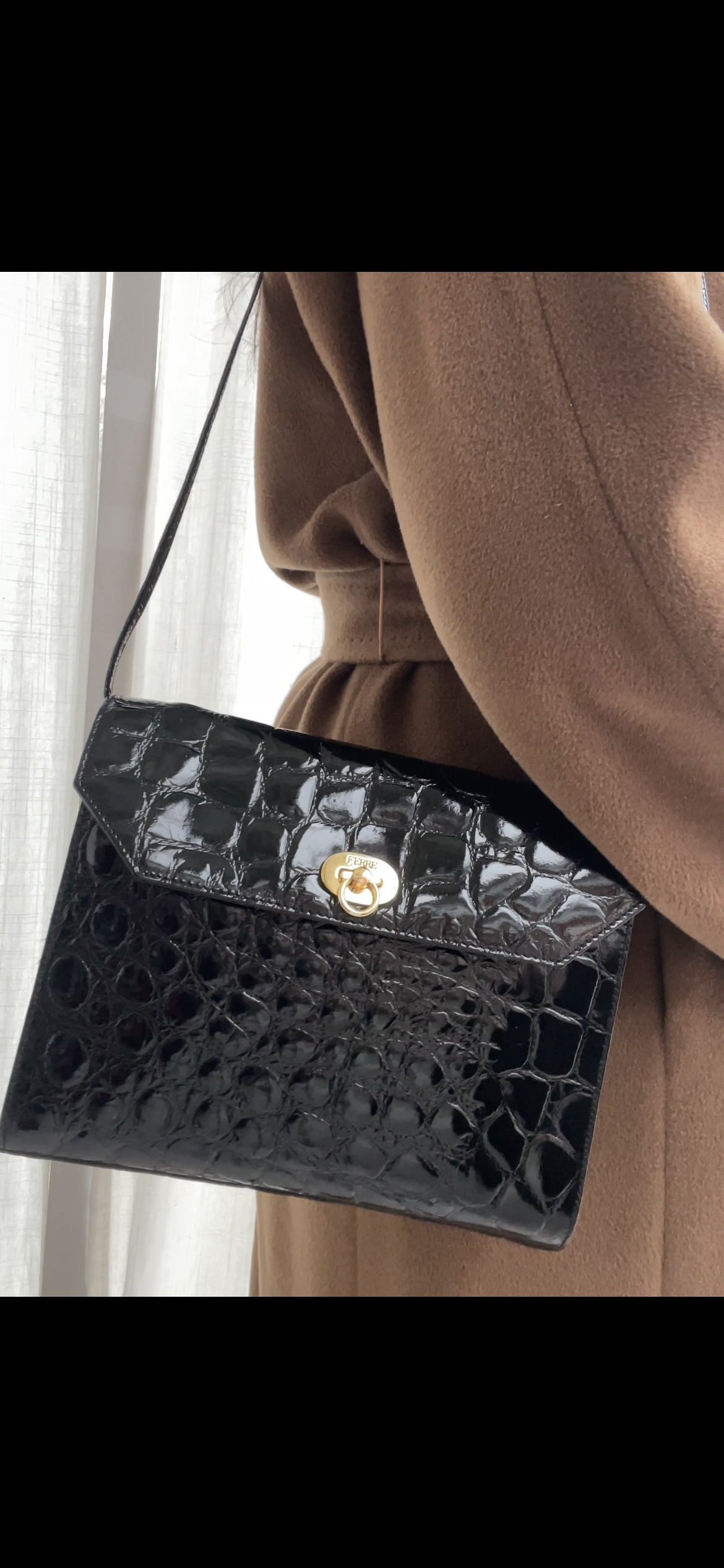 Ferre croco bag