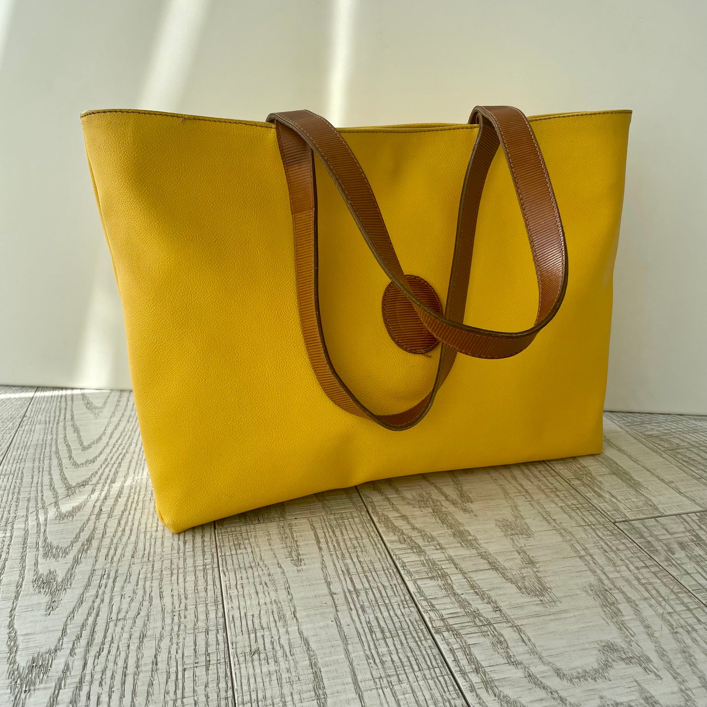 Yellow shopper - Trussardi