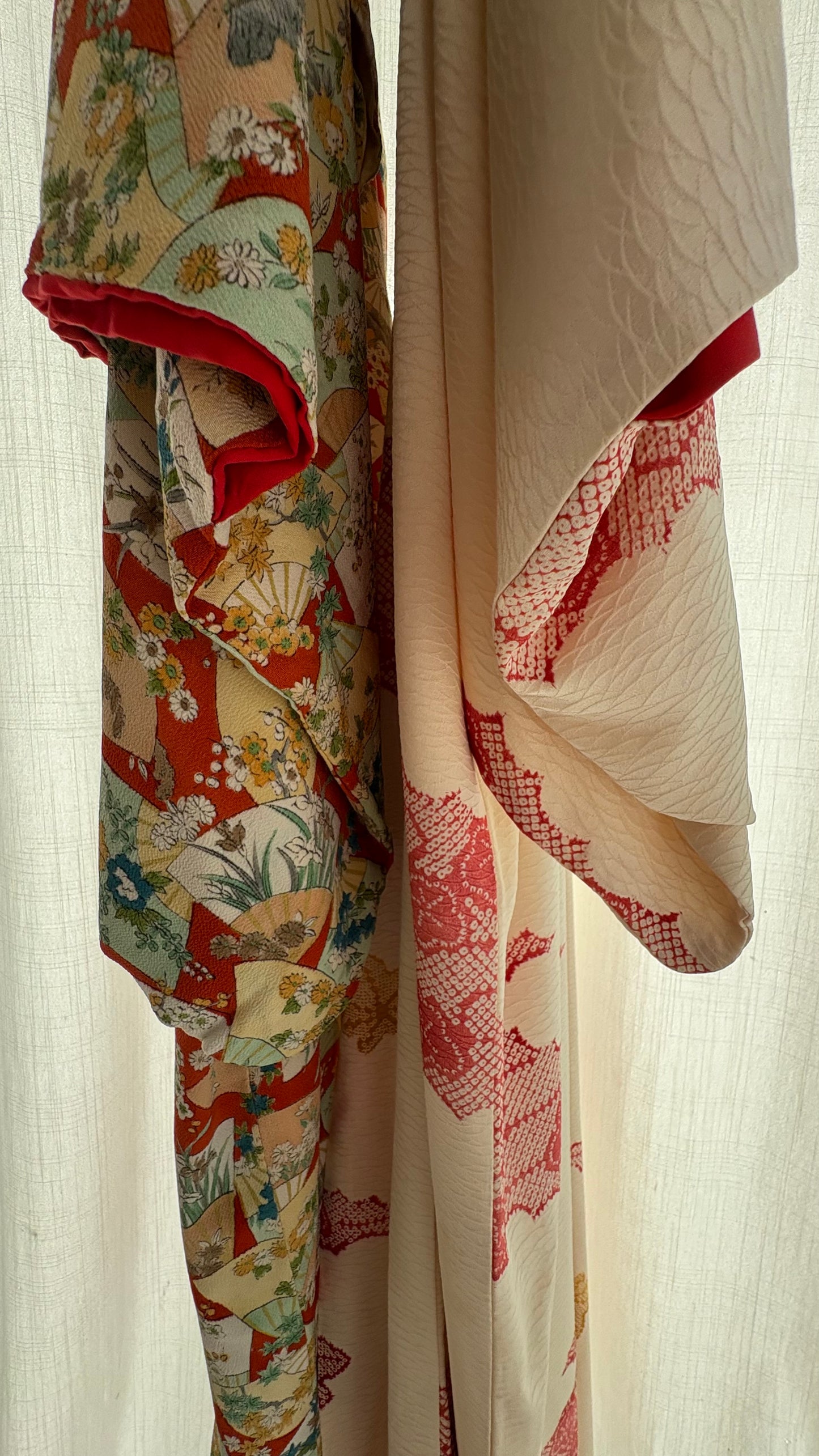 Kimono con ventagli
