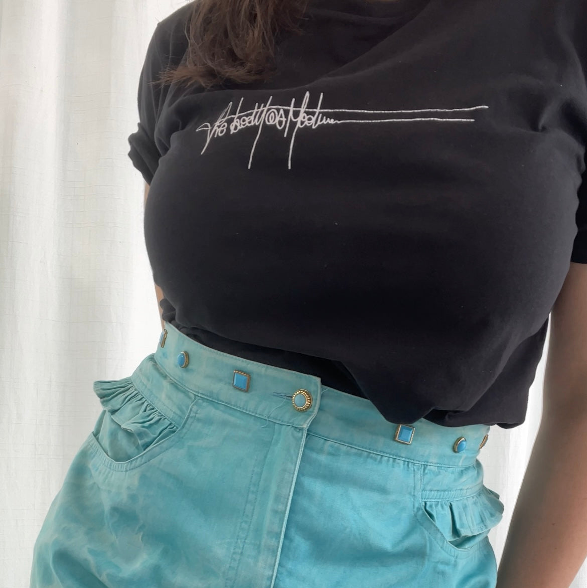Jupe turquoise