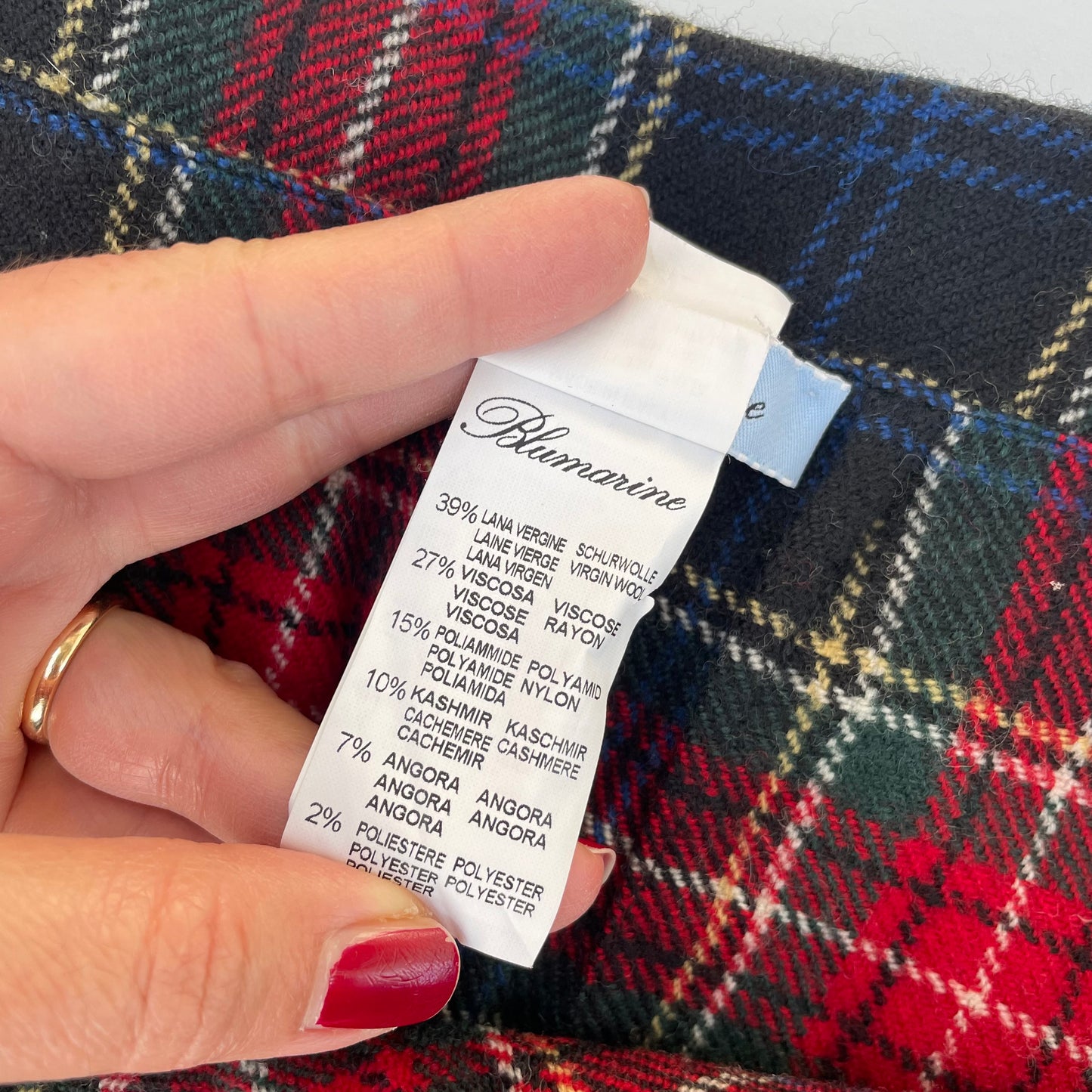 Blumarine kilt