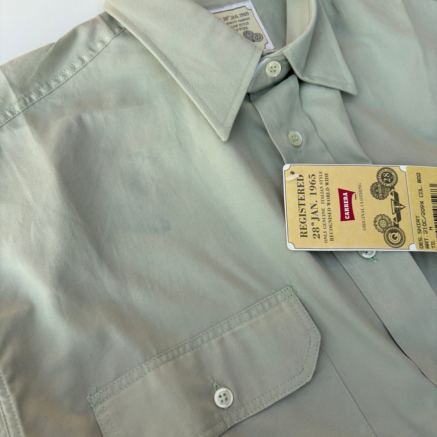 Carrera shirt verde pistacchio