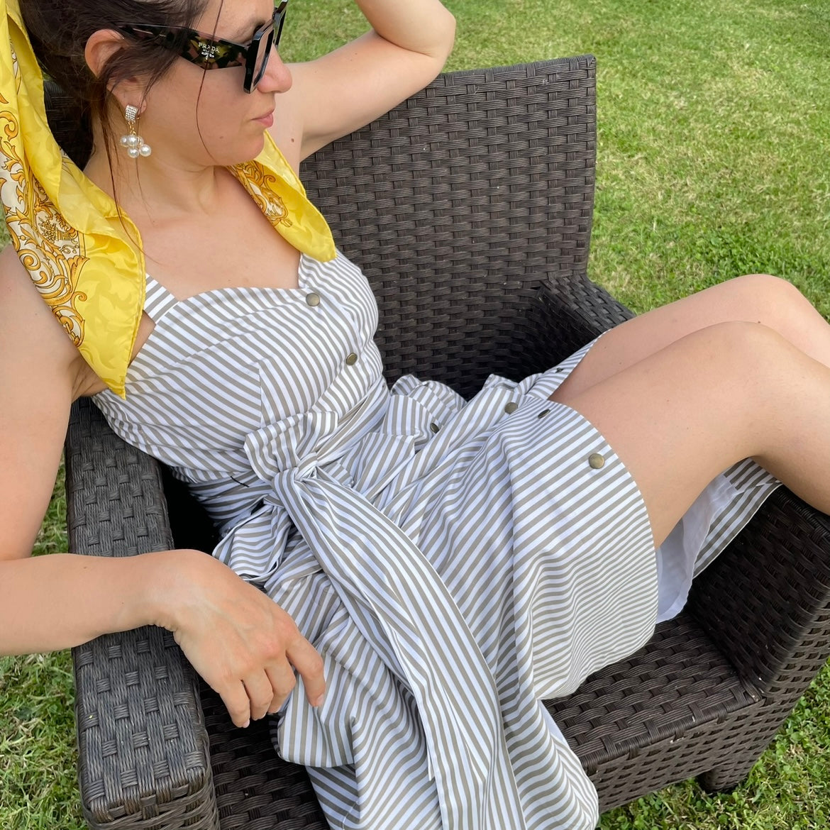 Quiet luxury dress