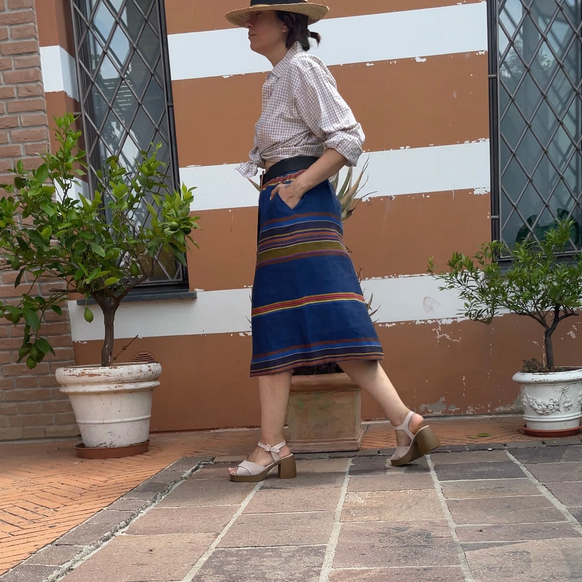 Max Mara Linen Skirt