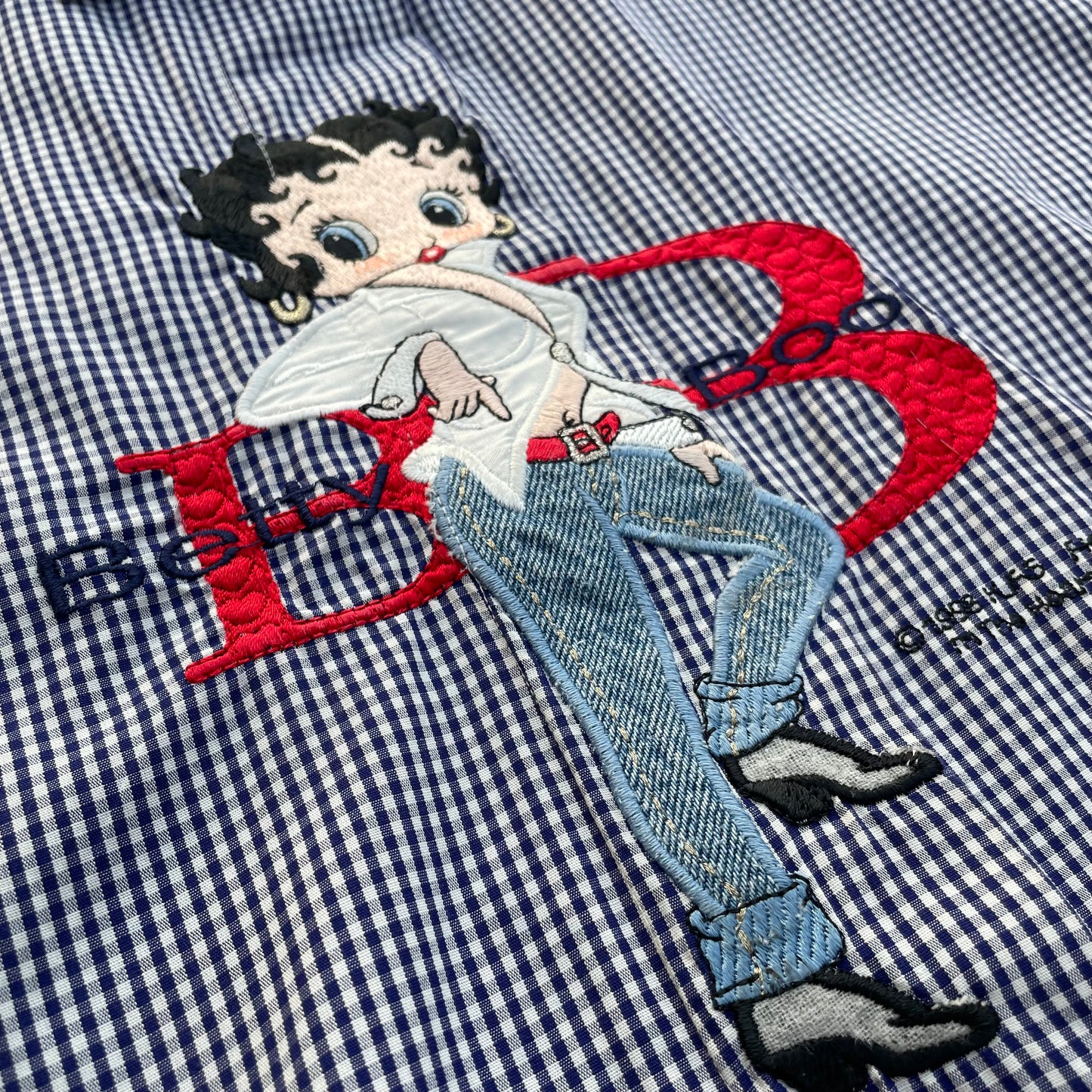Betty Boop a quadretti vichy
