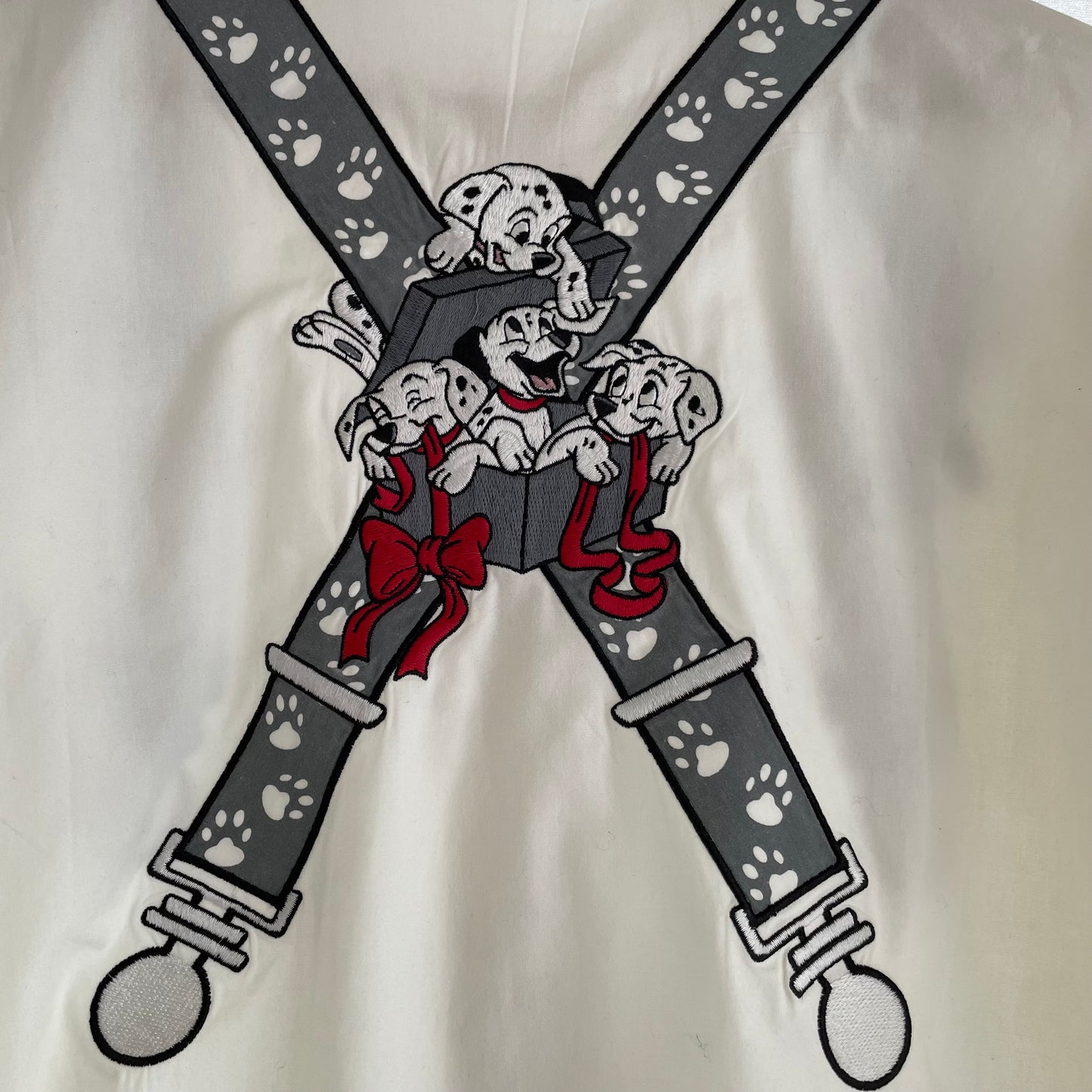 Camicia bretelle con dalmata