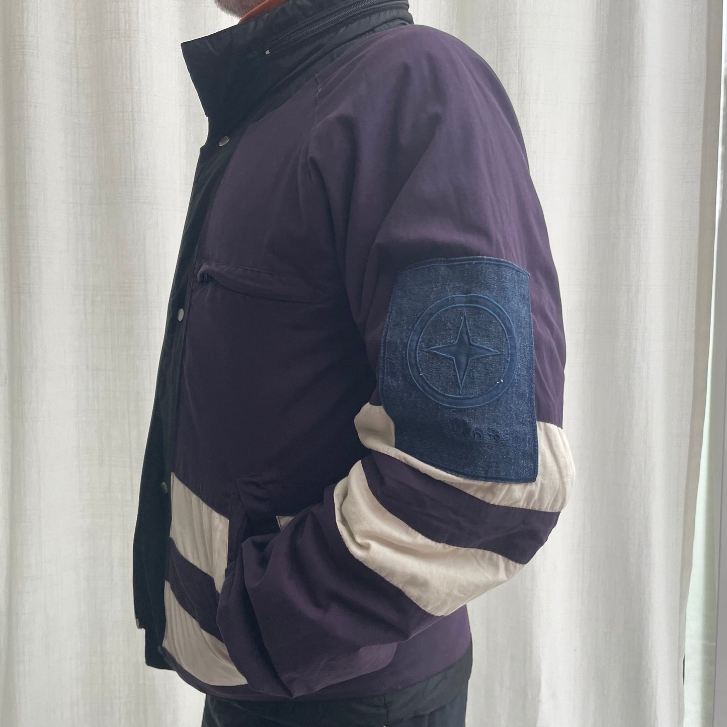 Stone Island reversible denim