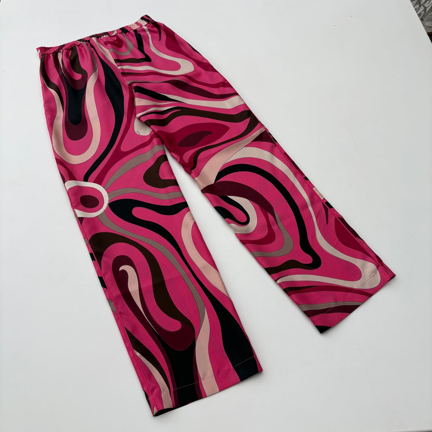 Pucci marble print trousers