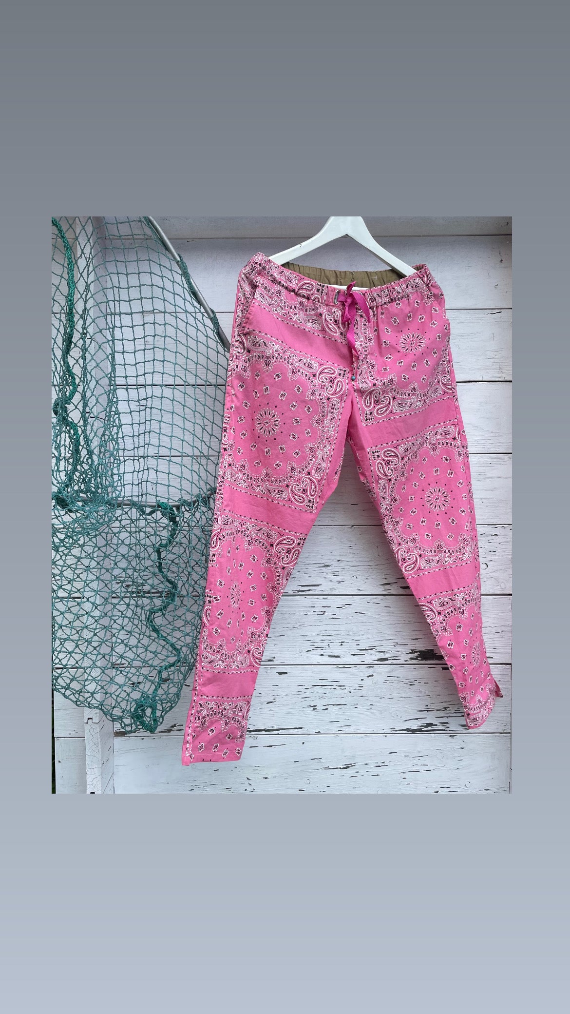 Pantalon à imprimé cachemire