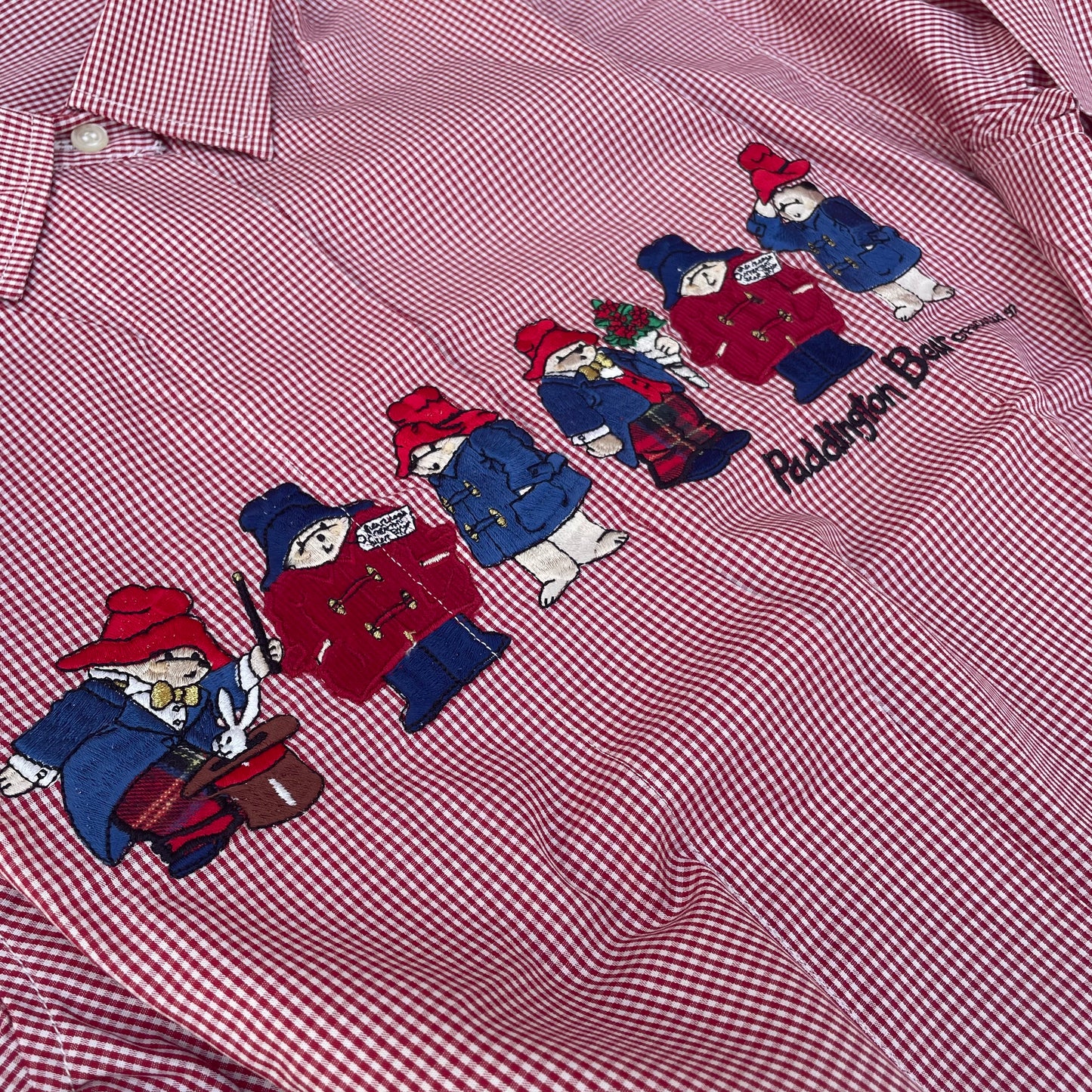 Paddington red gingham
