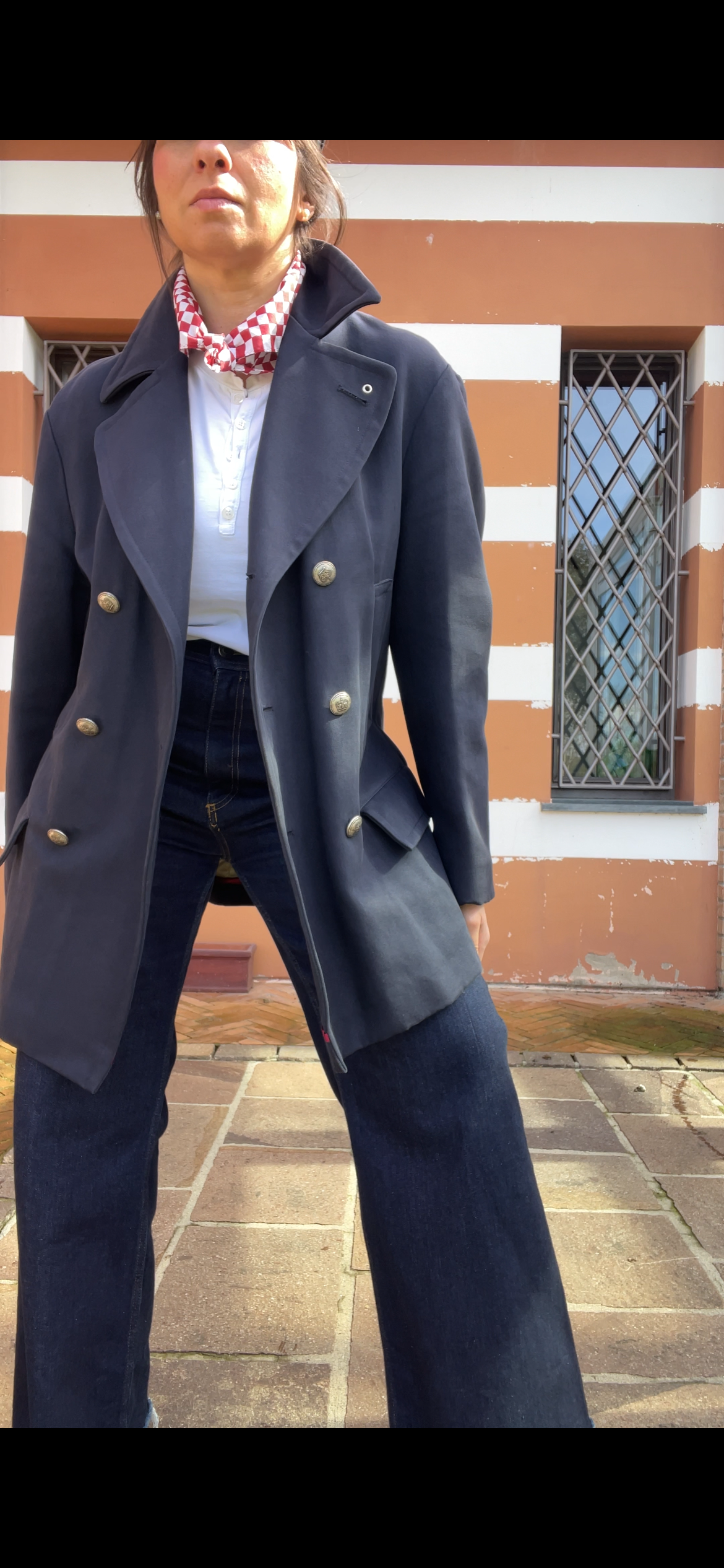 Peacoat - doppiopetto navy