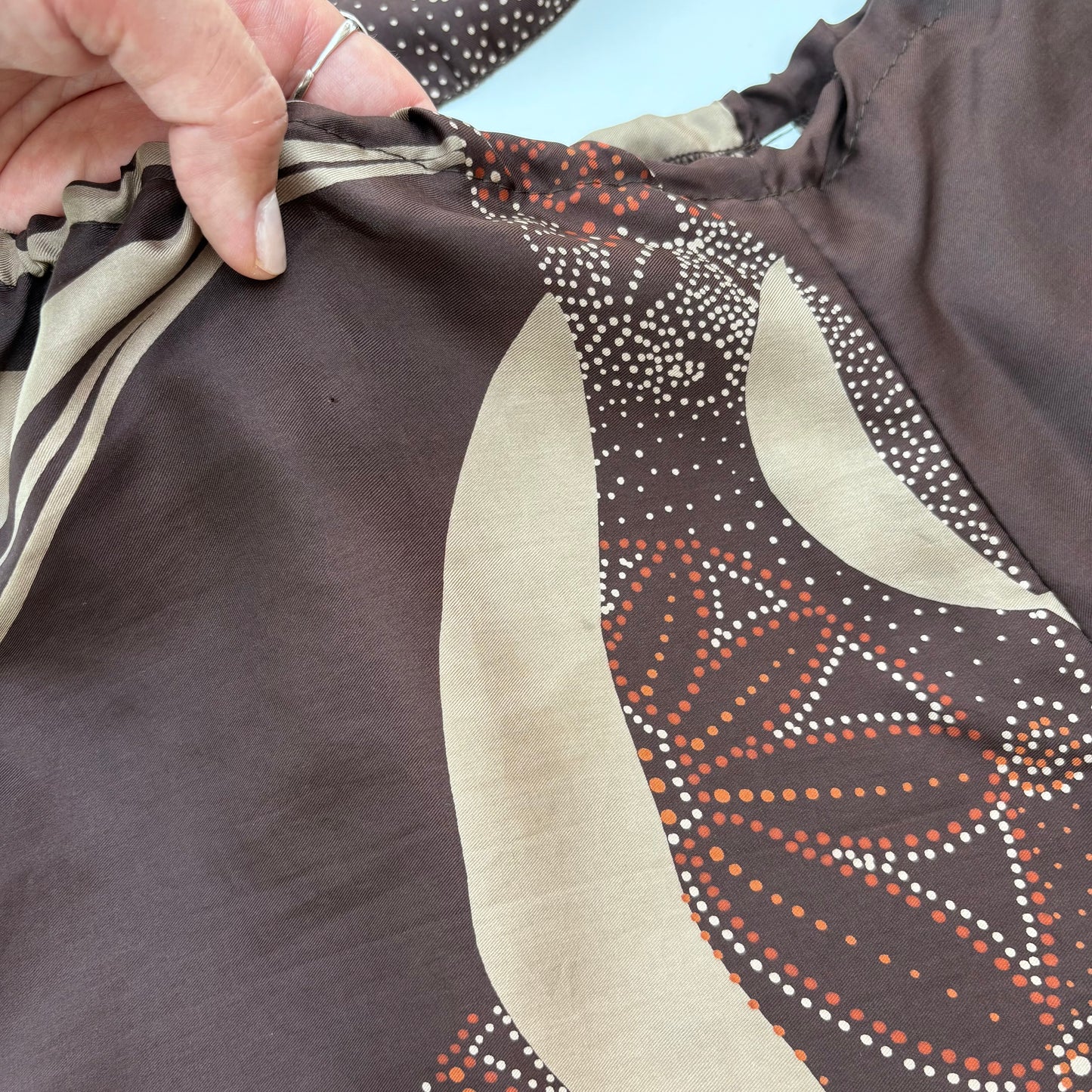 Fou shorts tonalità cioccolato