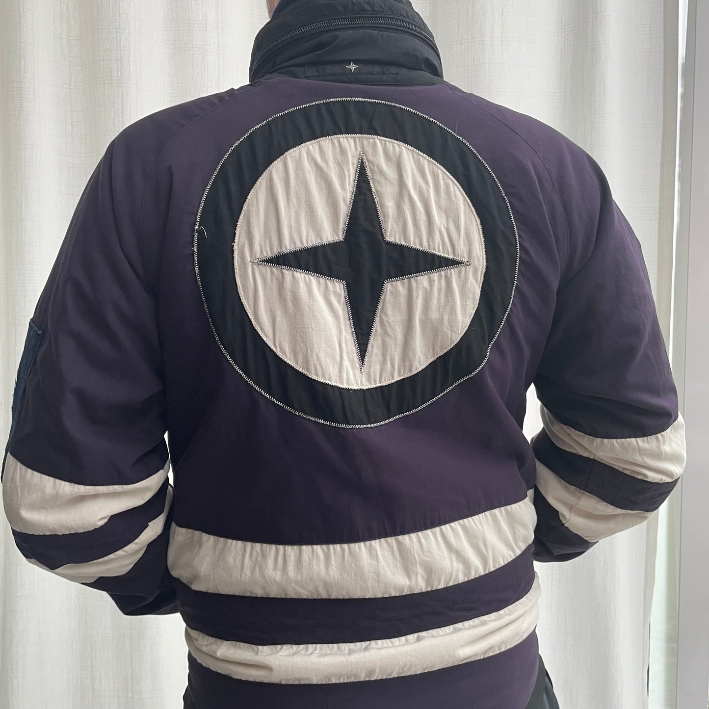 Stone Island reversible denim