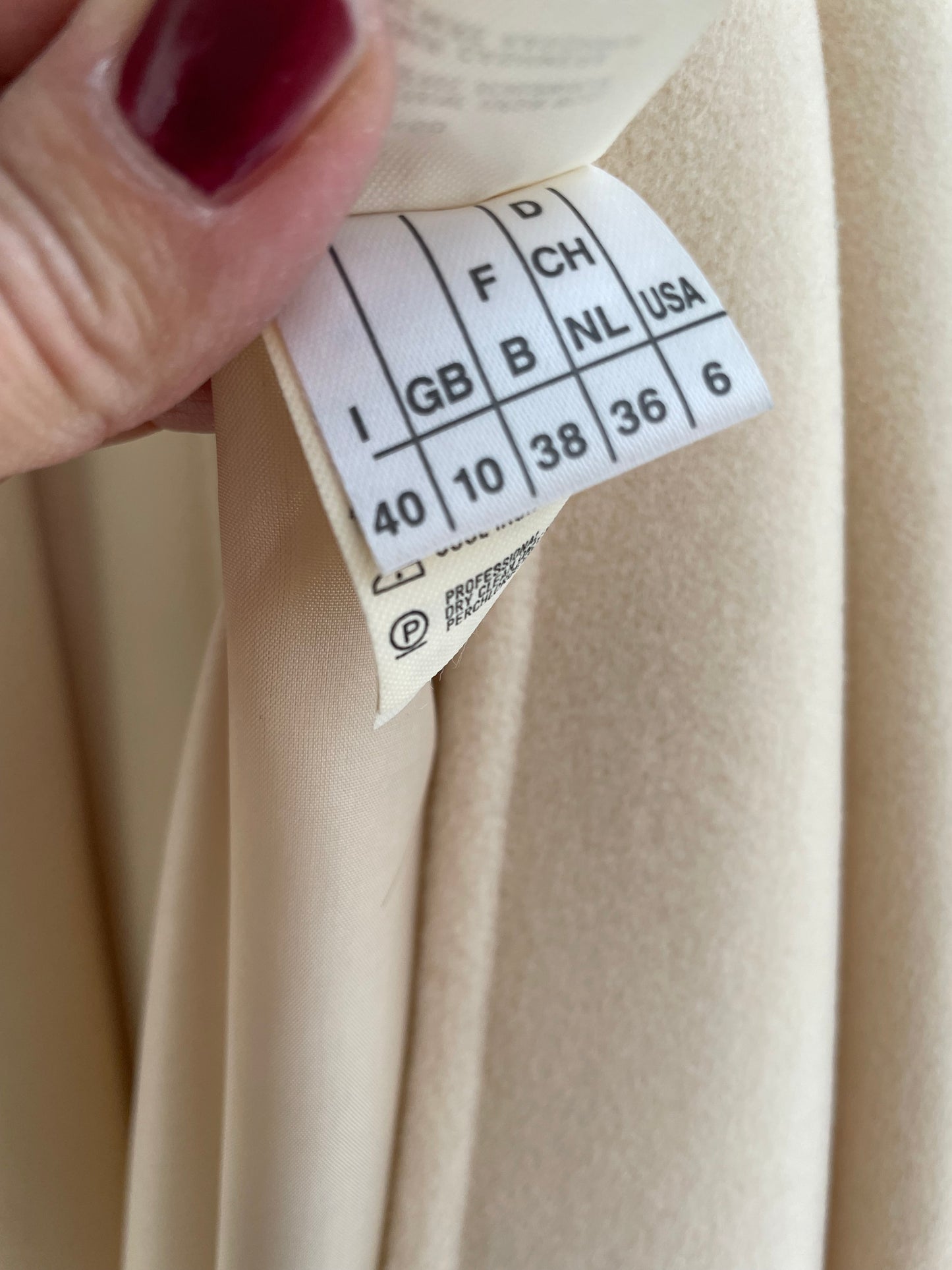 Max Mara super wheel coat