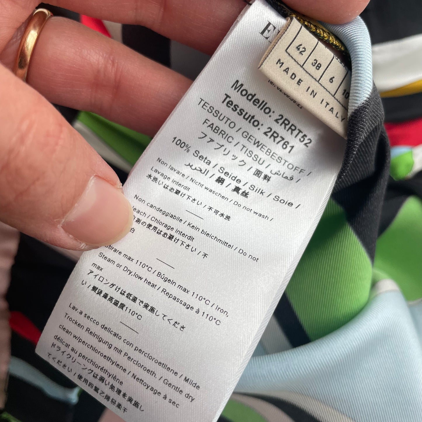 Pantaloni fluidi Pucci
