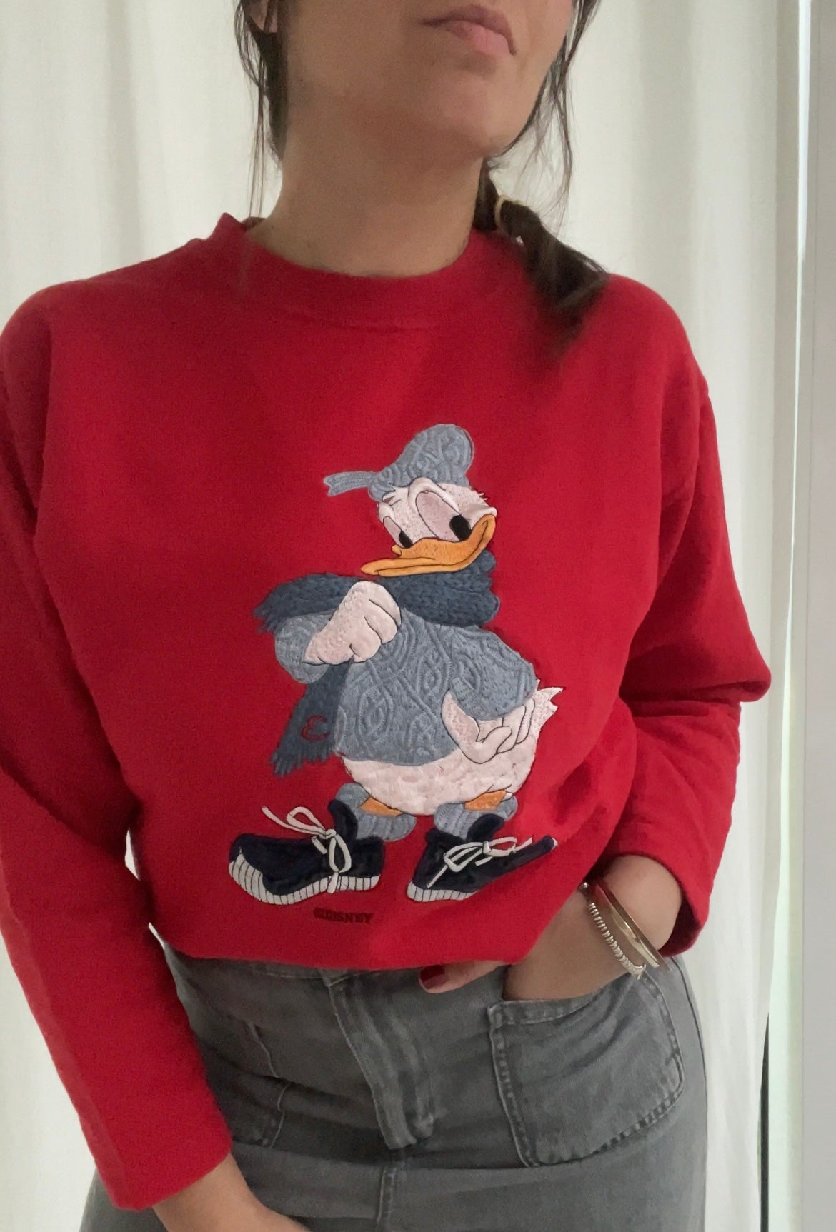 Sweat-shirt Schvili avec Donald Duck