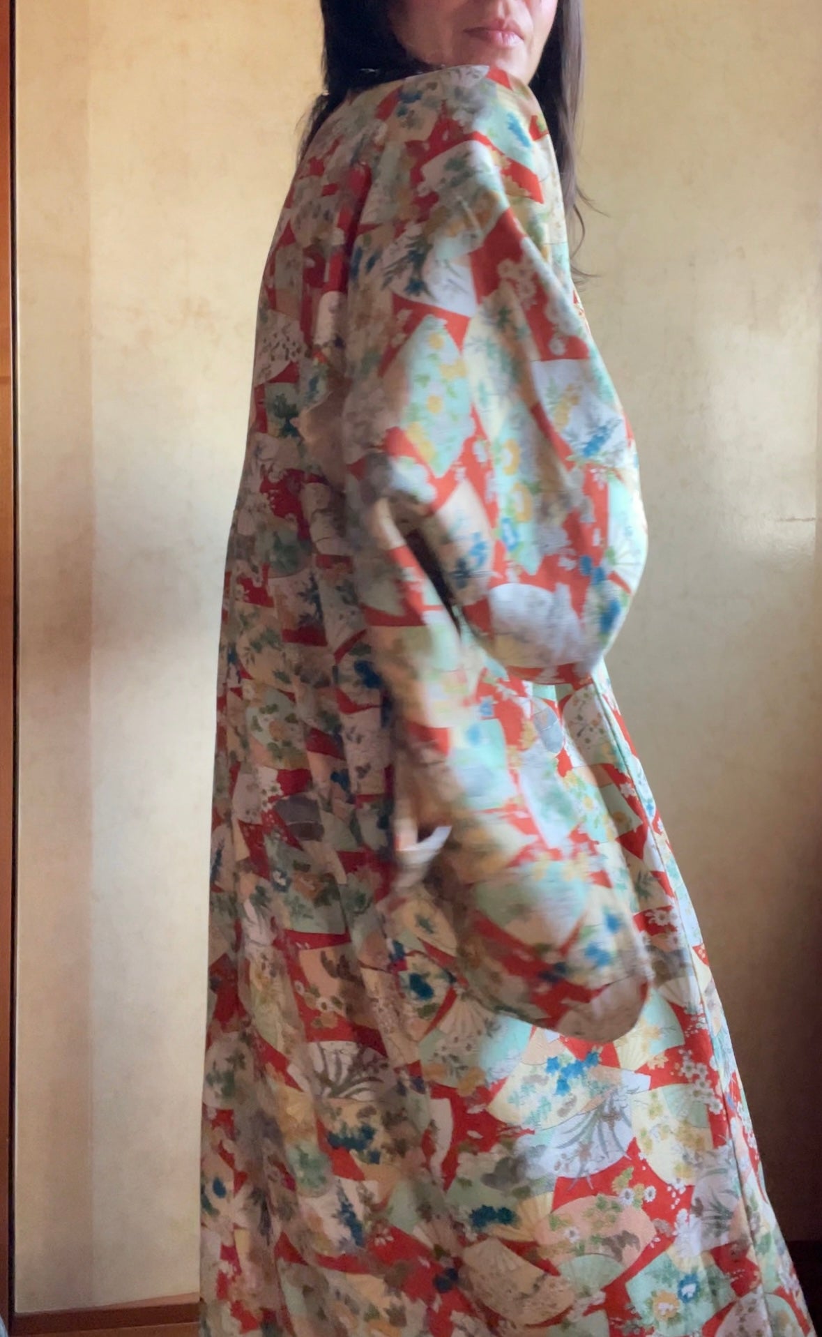 Kimono con ventagli
