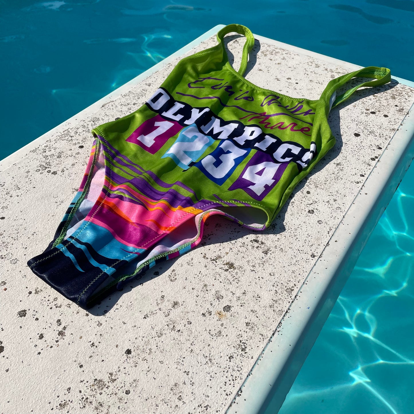 EC one-piece swimsuit