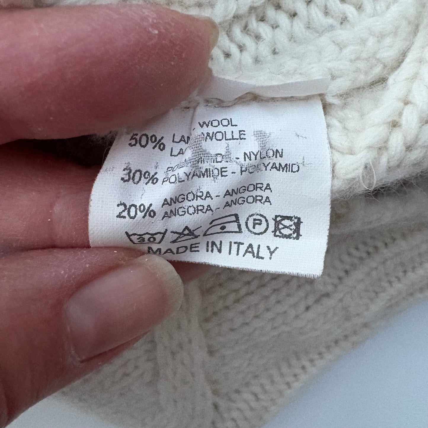 Titti pullover a trecce girocollo