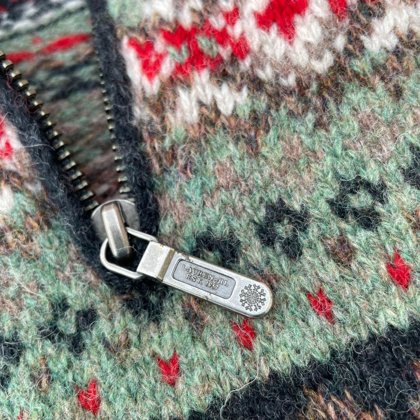 Ralph Lauren hand knitted pull