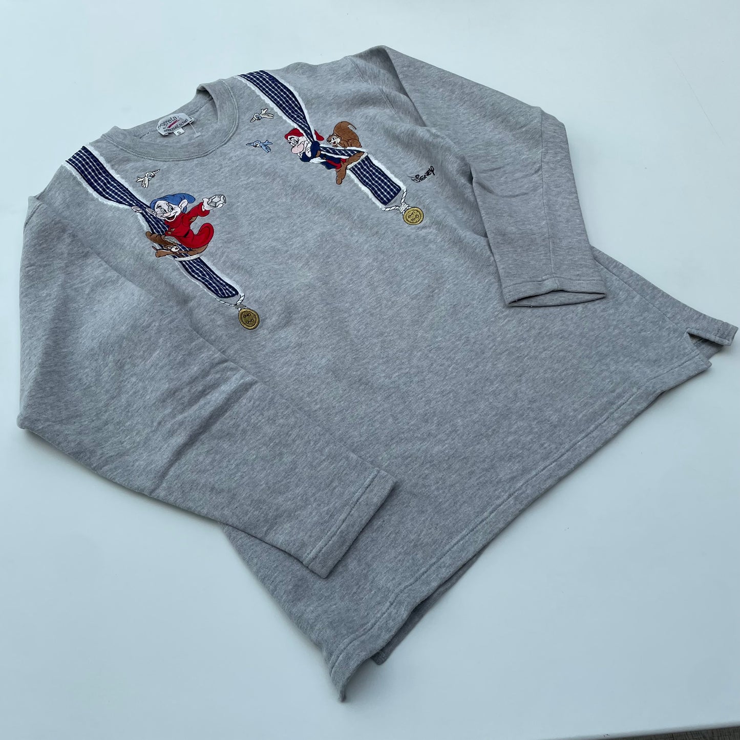 7 Dwarfs Suspenders Sweatshirt
