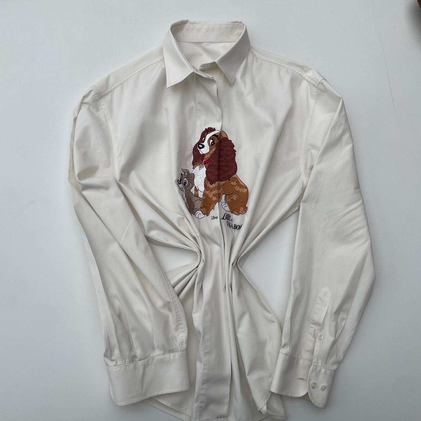 Camicia bianca con Lilli