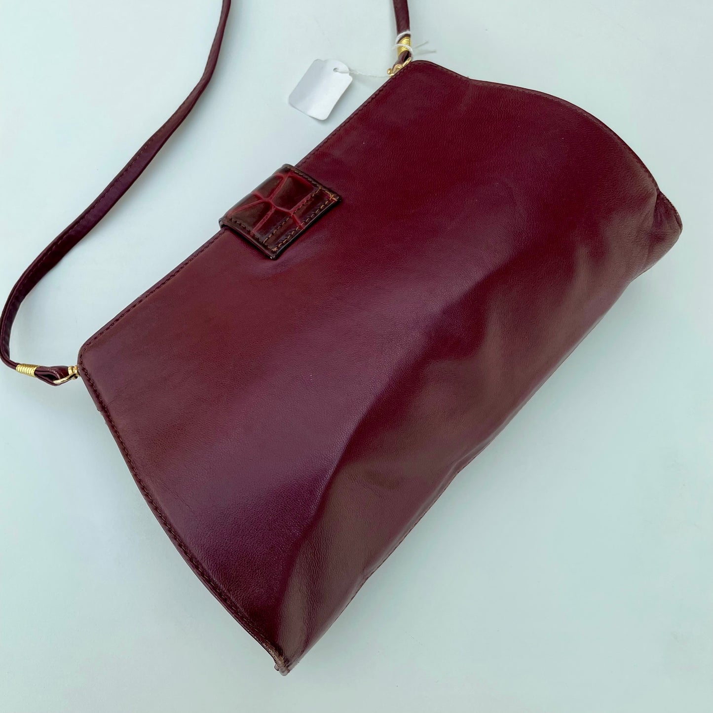 Burgundy bag