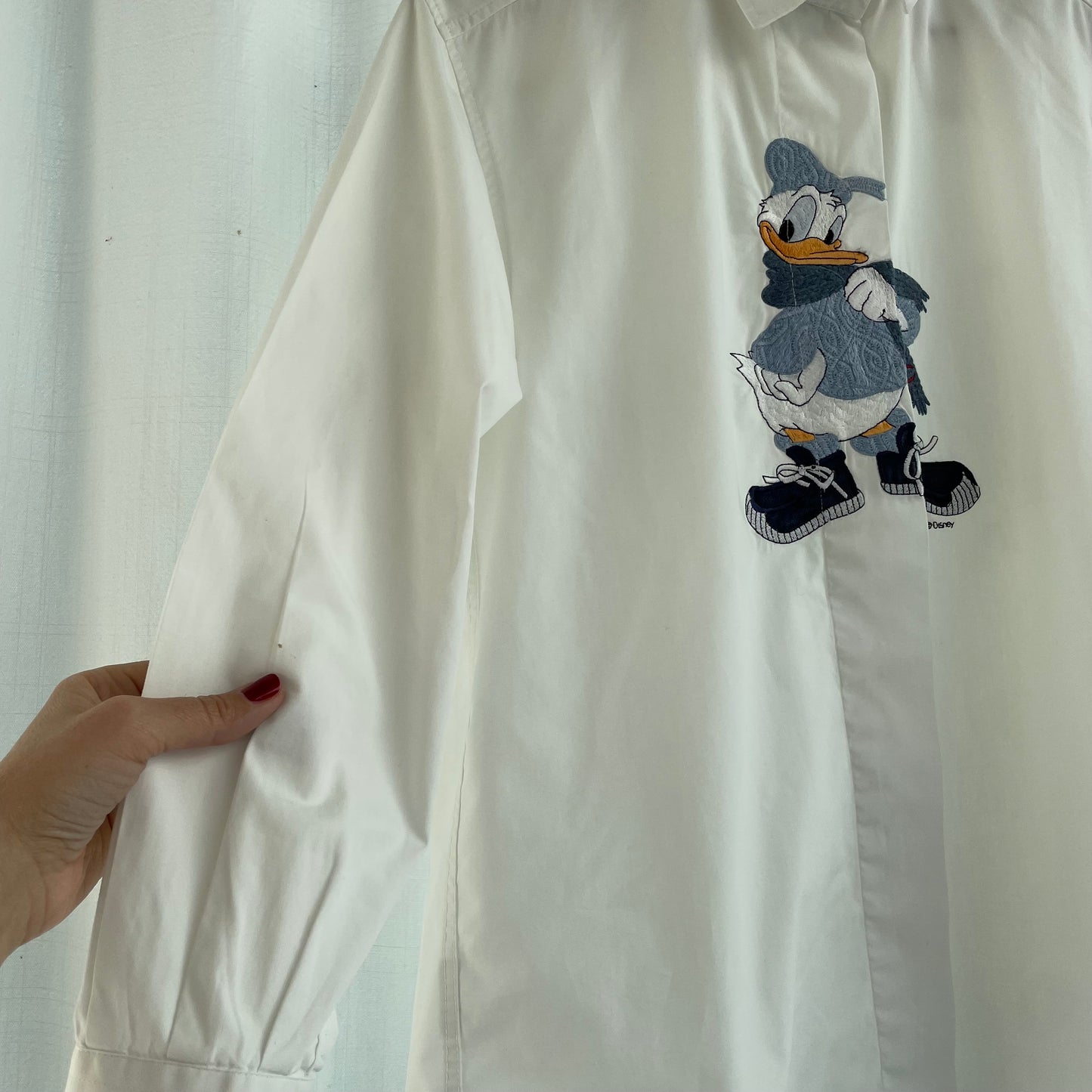 Chemise blanche Donald Duck