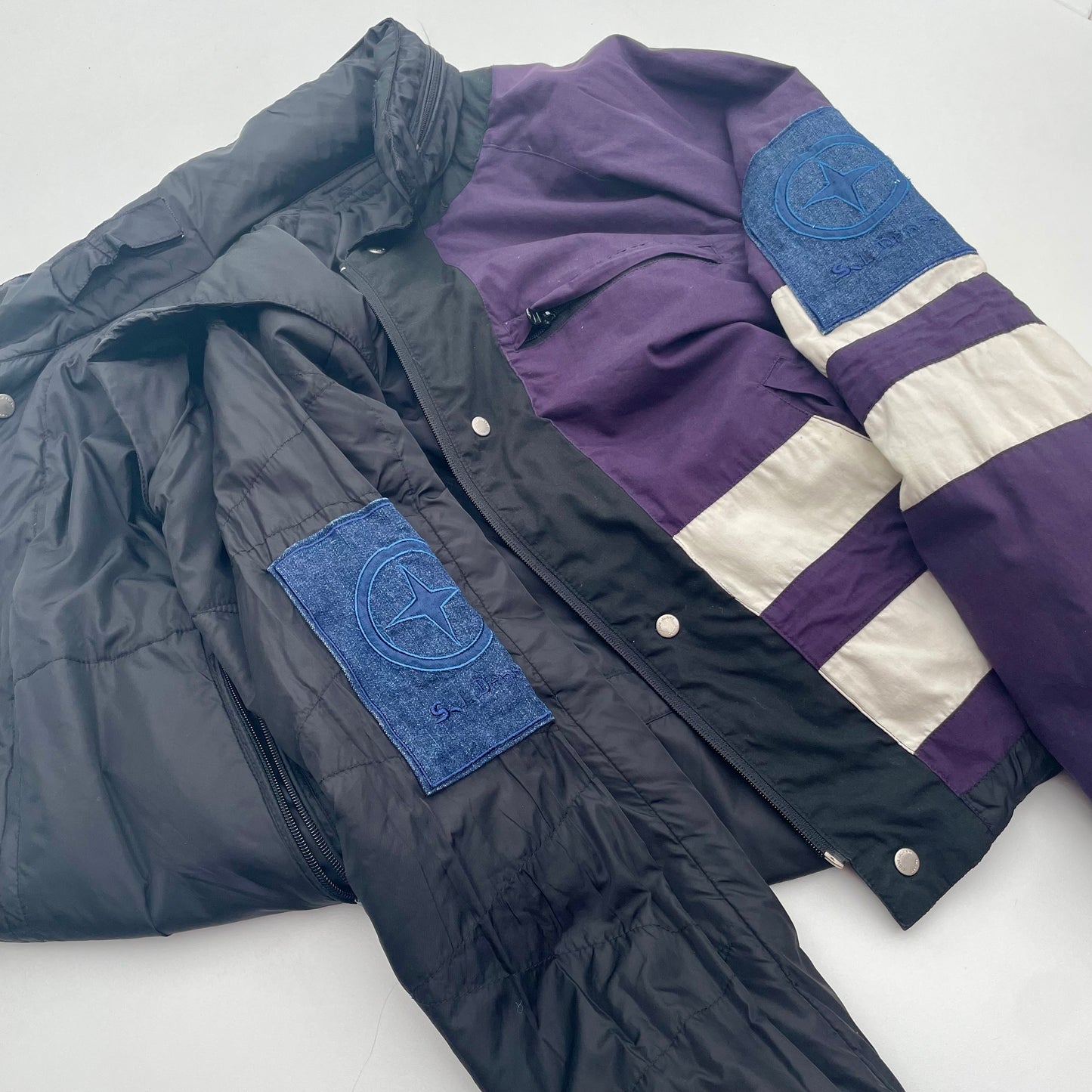 Stone Island reversible denim