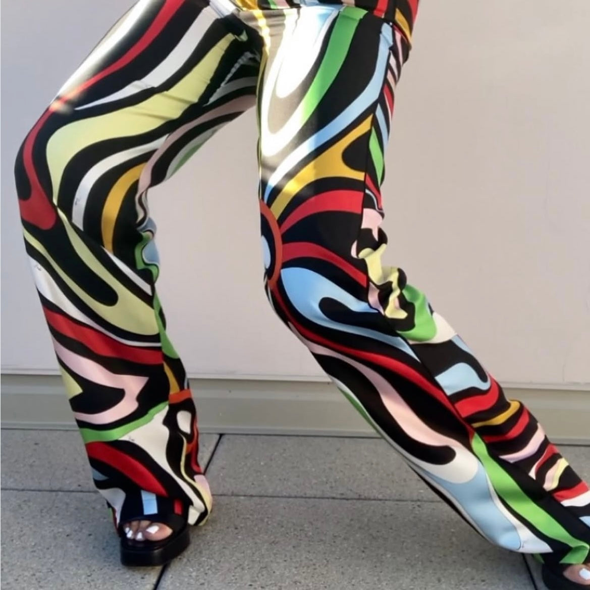 Pantaloni fluidi Pucci