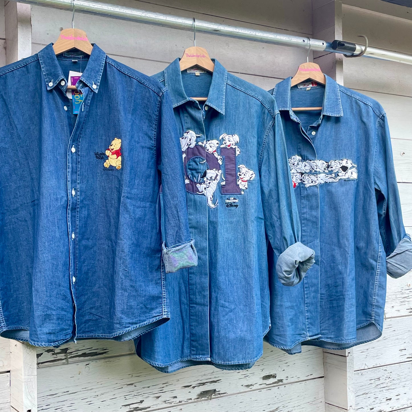 101 Dalmatians on denim