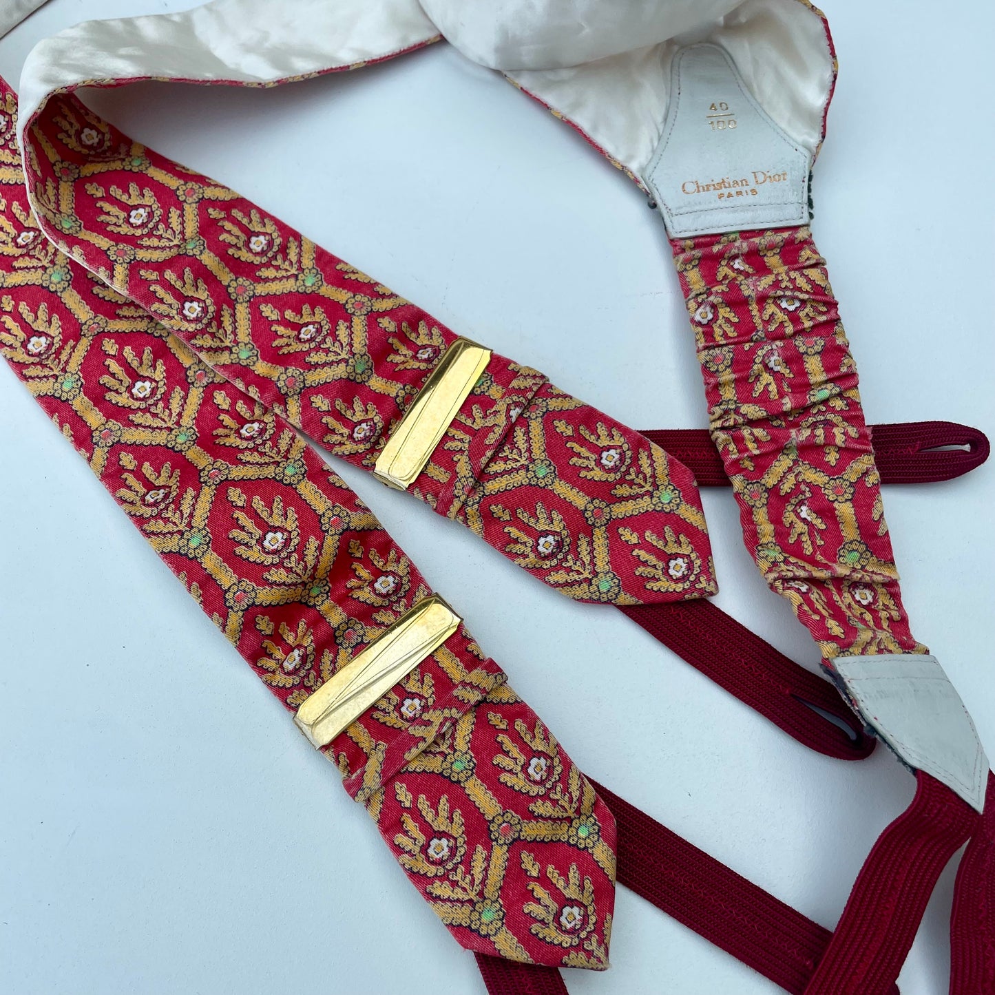 Christian Dior suspenders