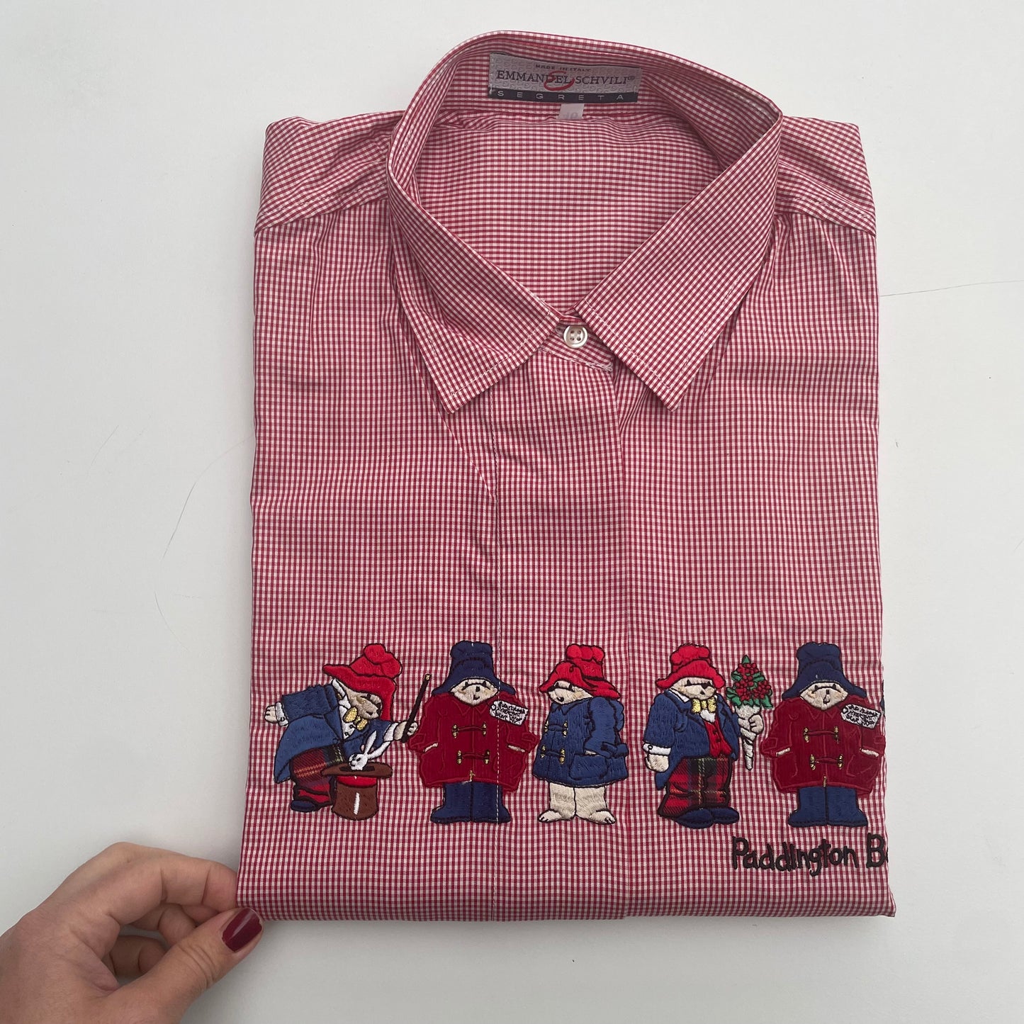 Paddington red gingham