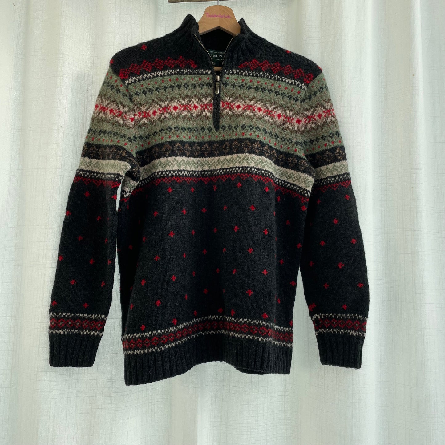 Ralph Lauren hand knitted pull