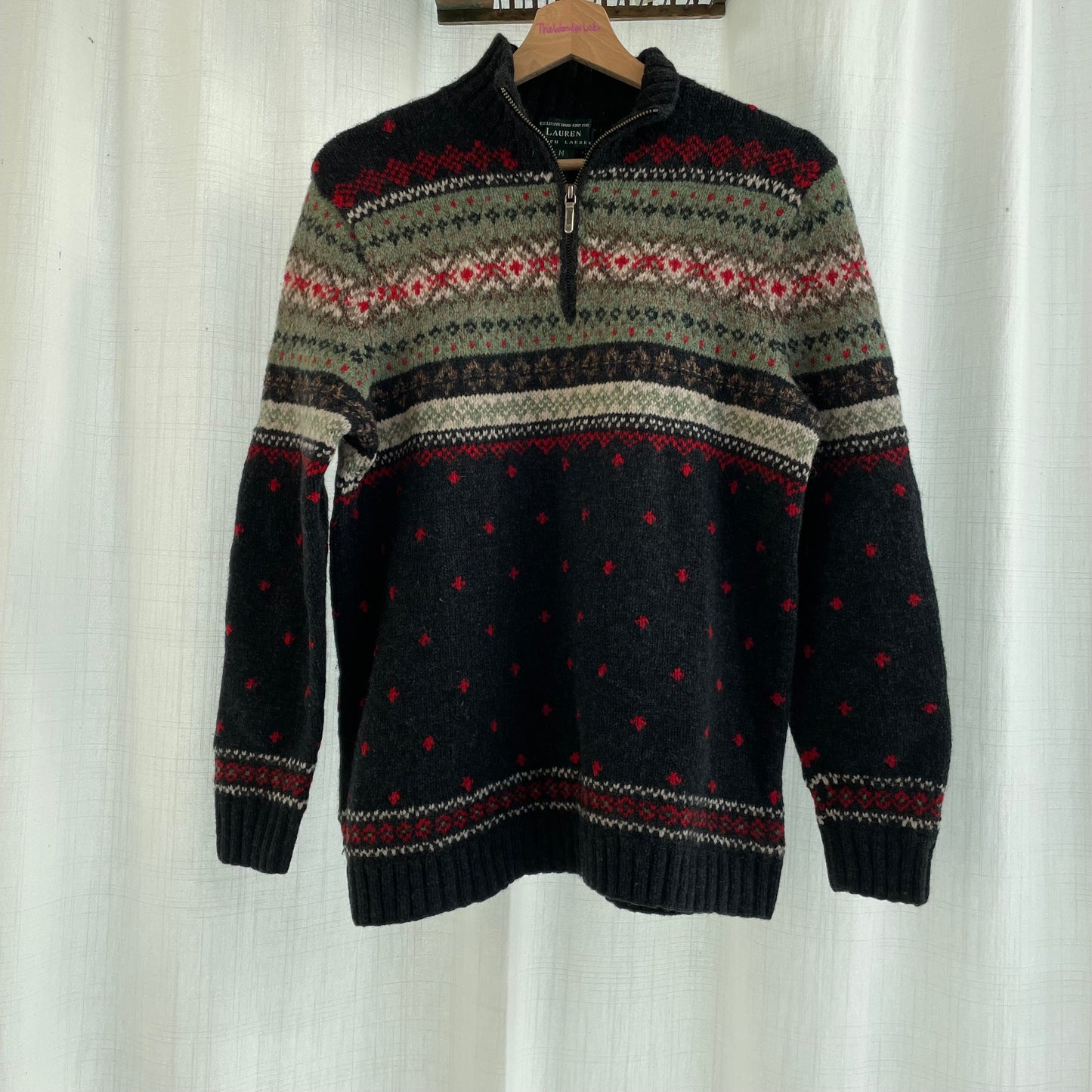 Ralph Lauren hand knitted pull