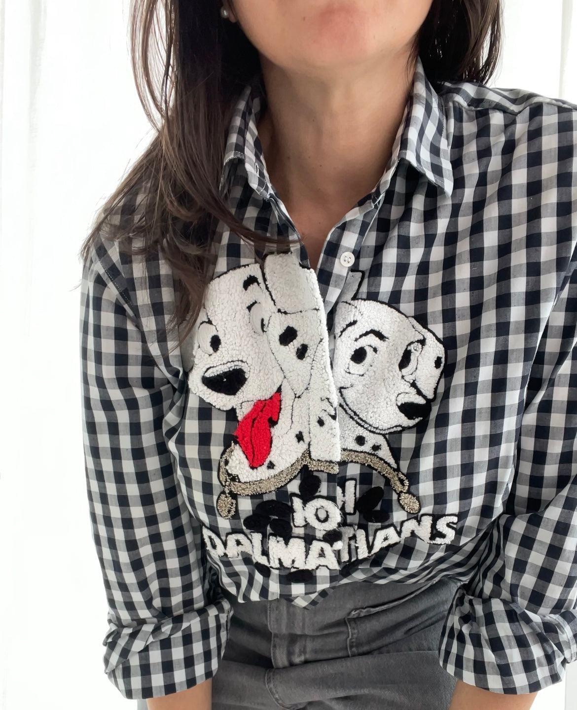 Camicia dalmata a scacchi