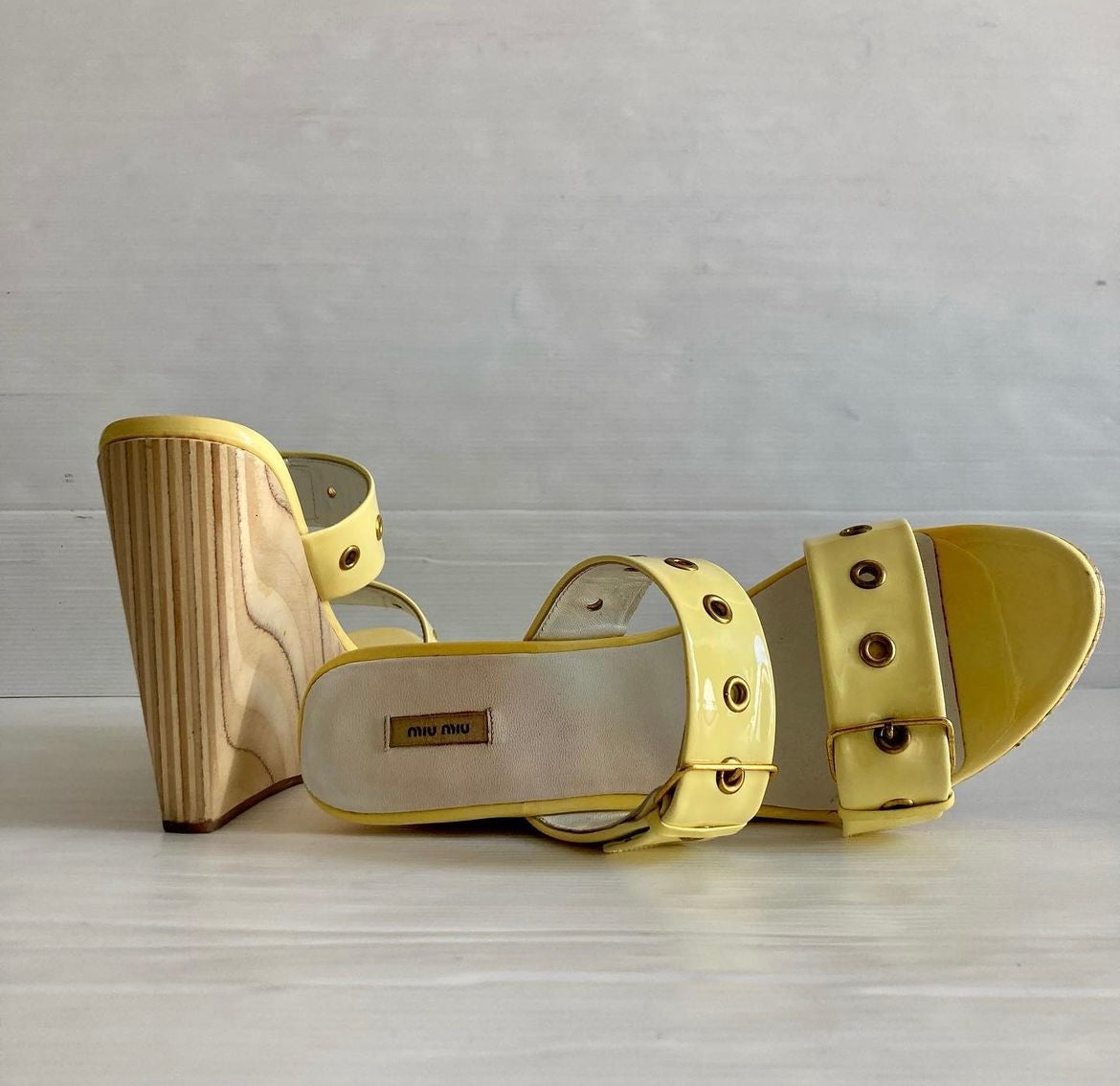 Plateforme Miu Miu
