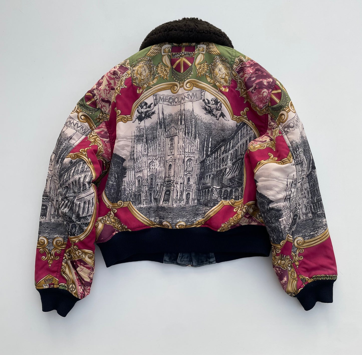 Blouson aviateur Moschino '90
