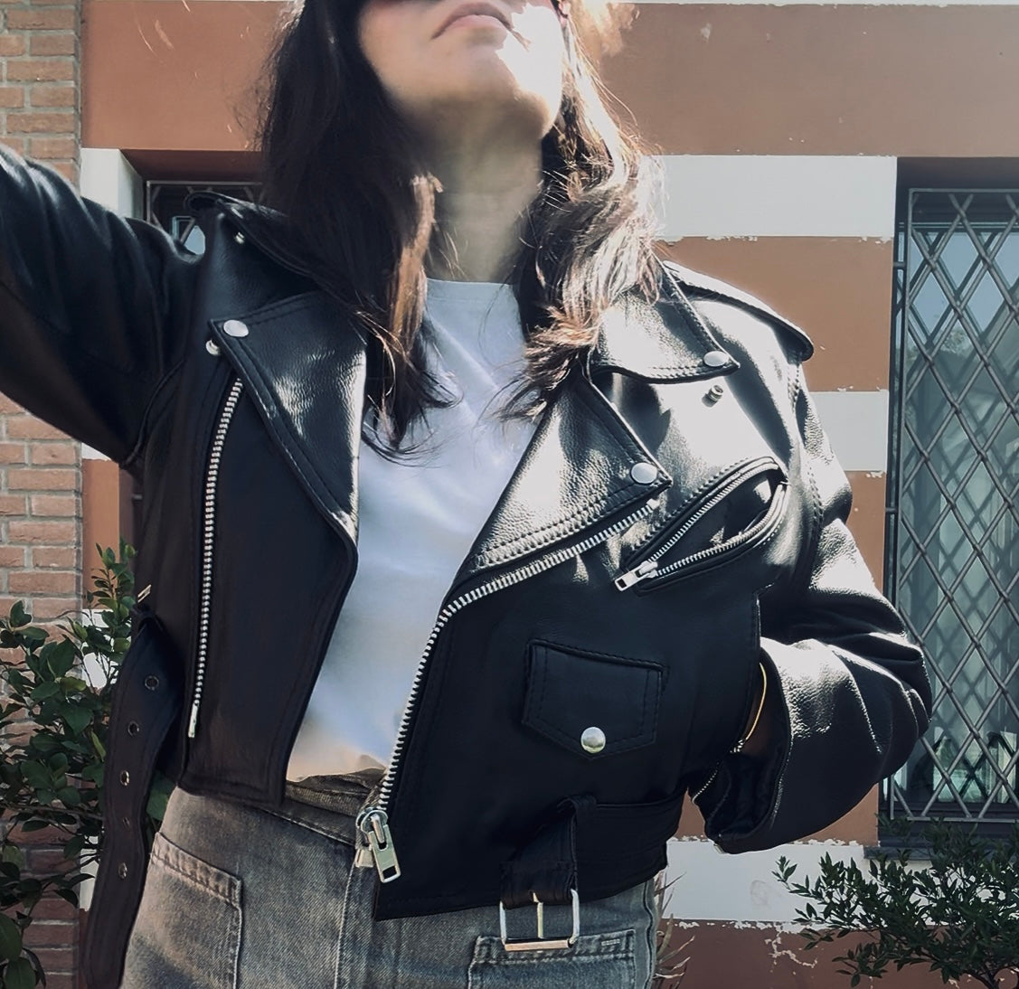 Chiodo in pelle