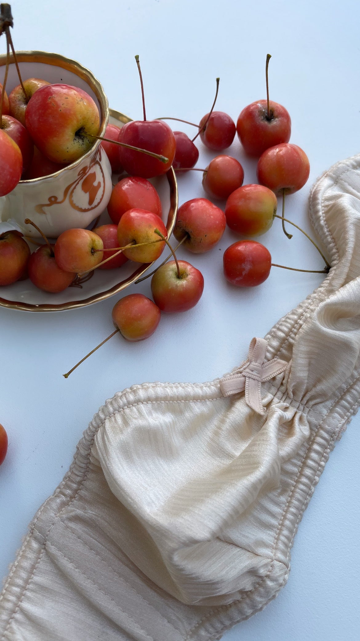 Soutien-gorge bandeau ivoire