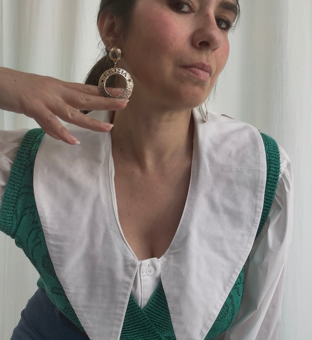 Orecchini a clip Krizia