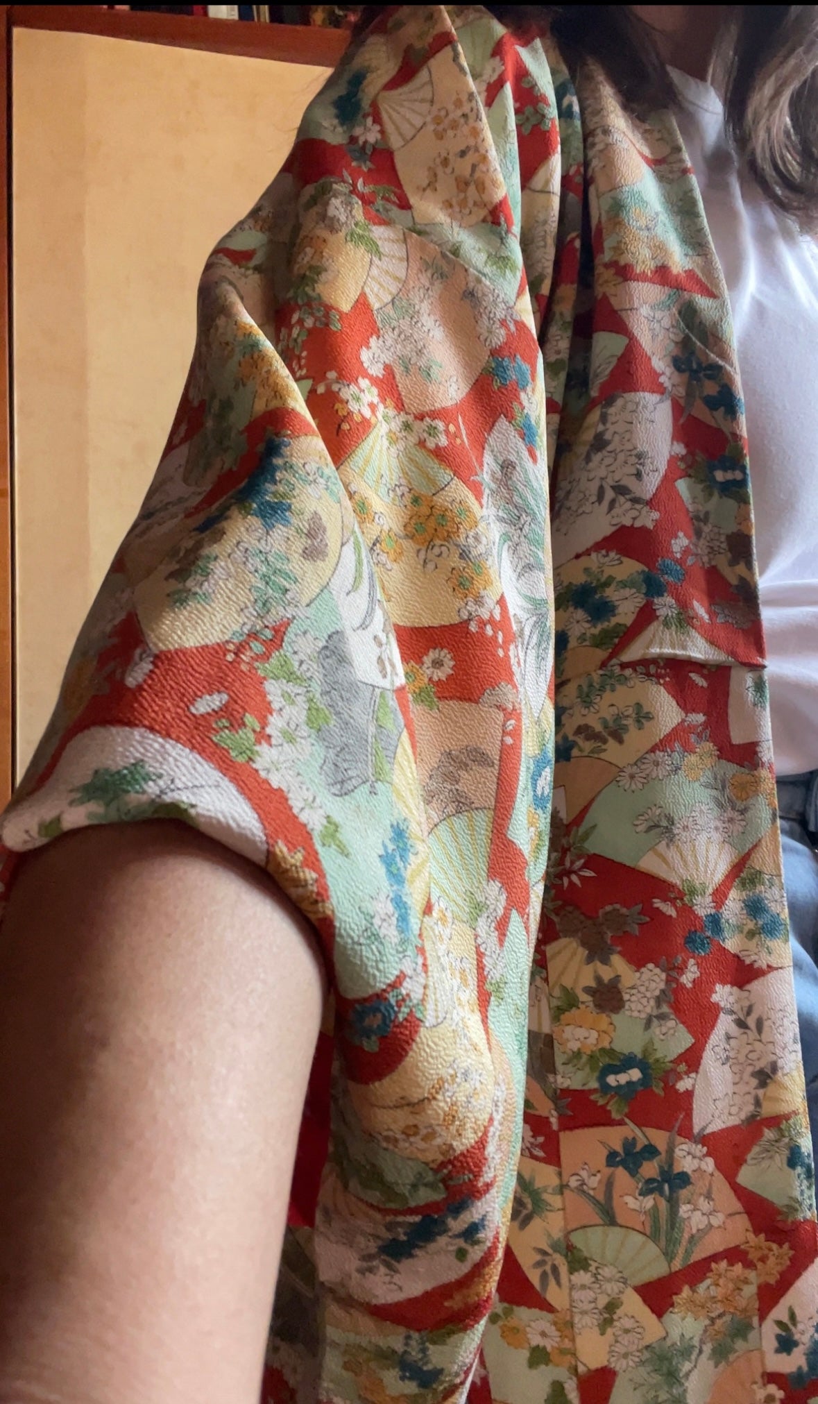 Kimono con ventagli