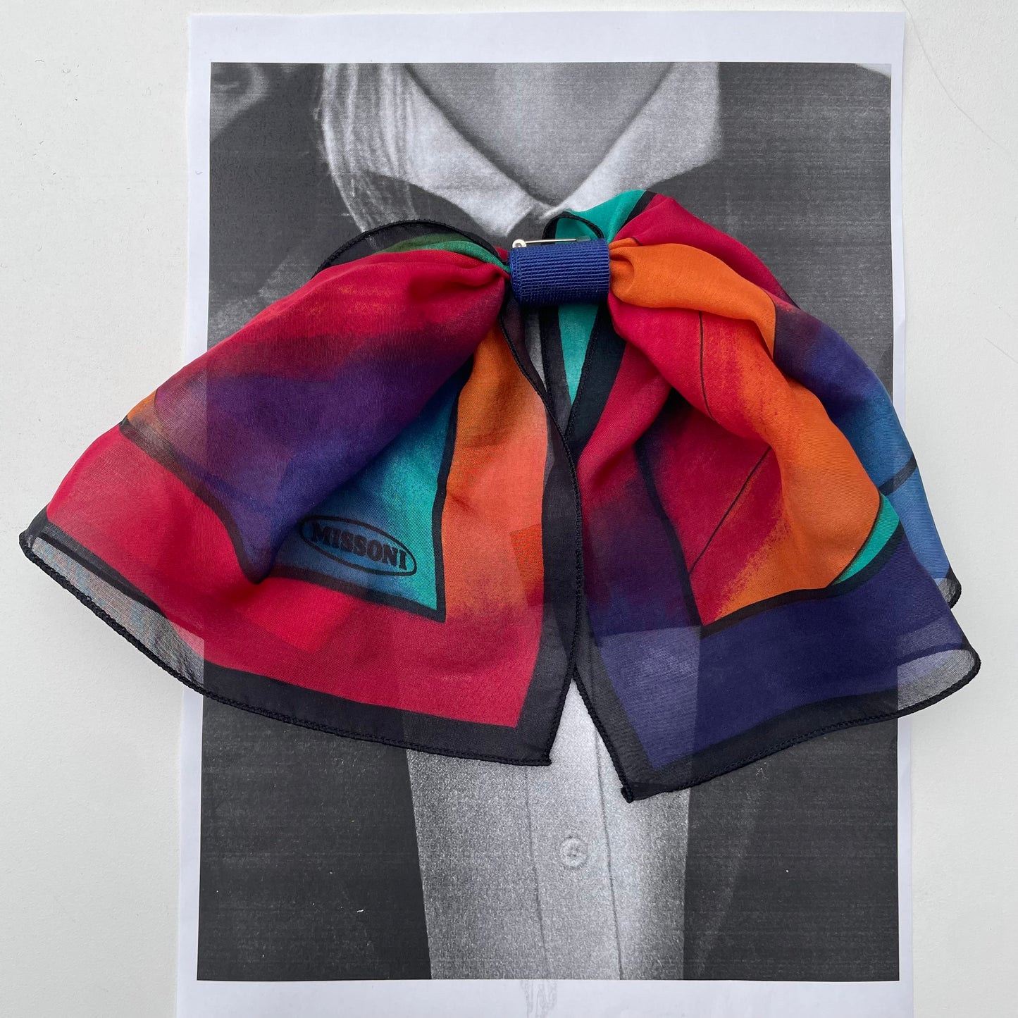 Spilla fiocco Missoni