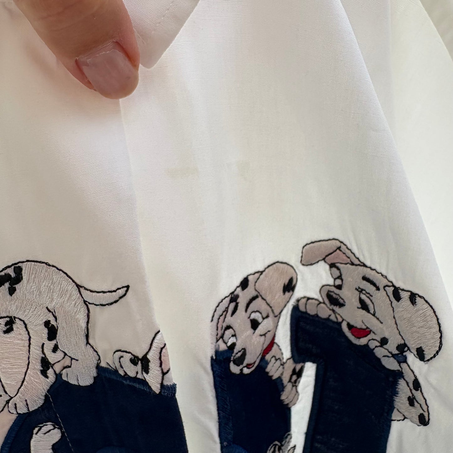 Camicia bianca in popeline 101 dalmata