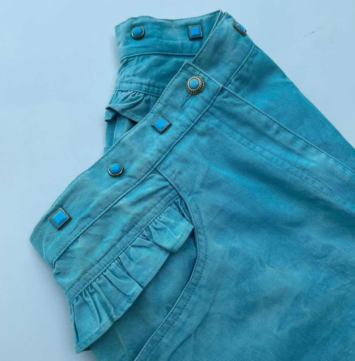 Jupe turquoise