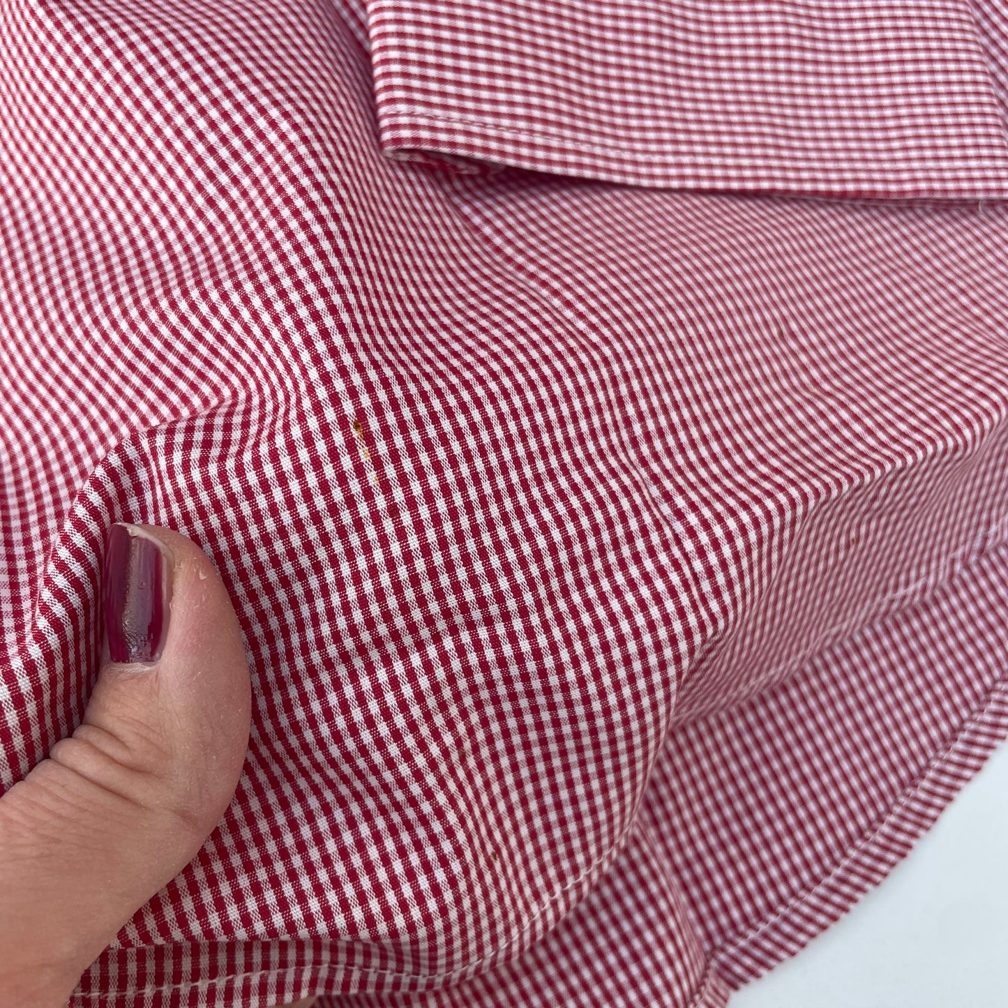 Paddington red gingham