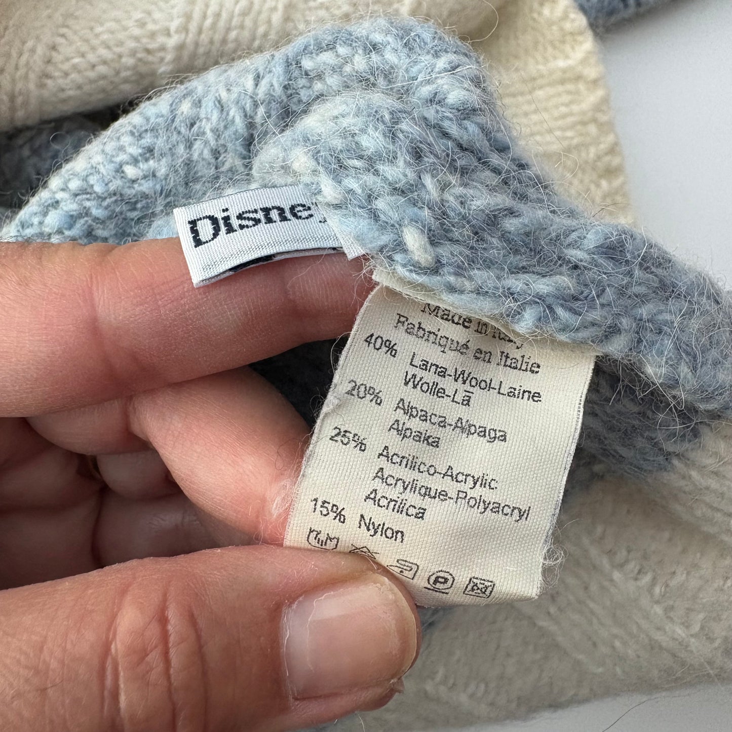 Paperino pullover bicolor