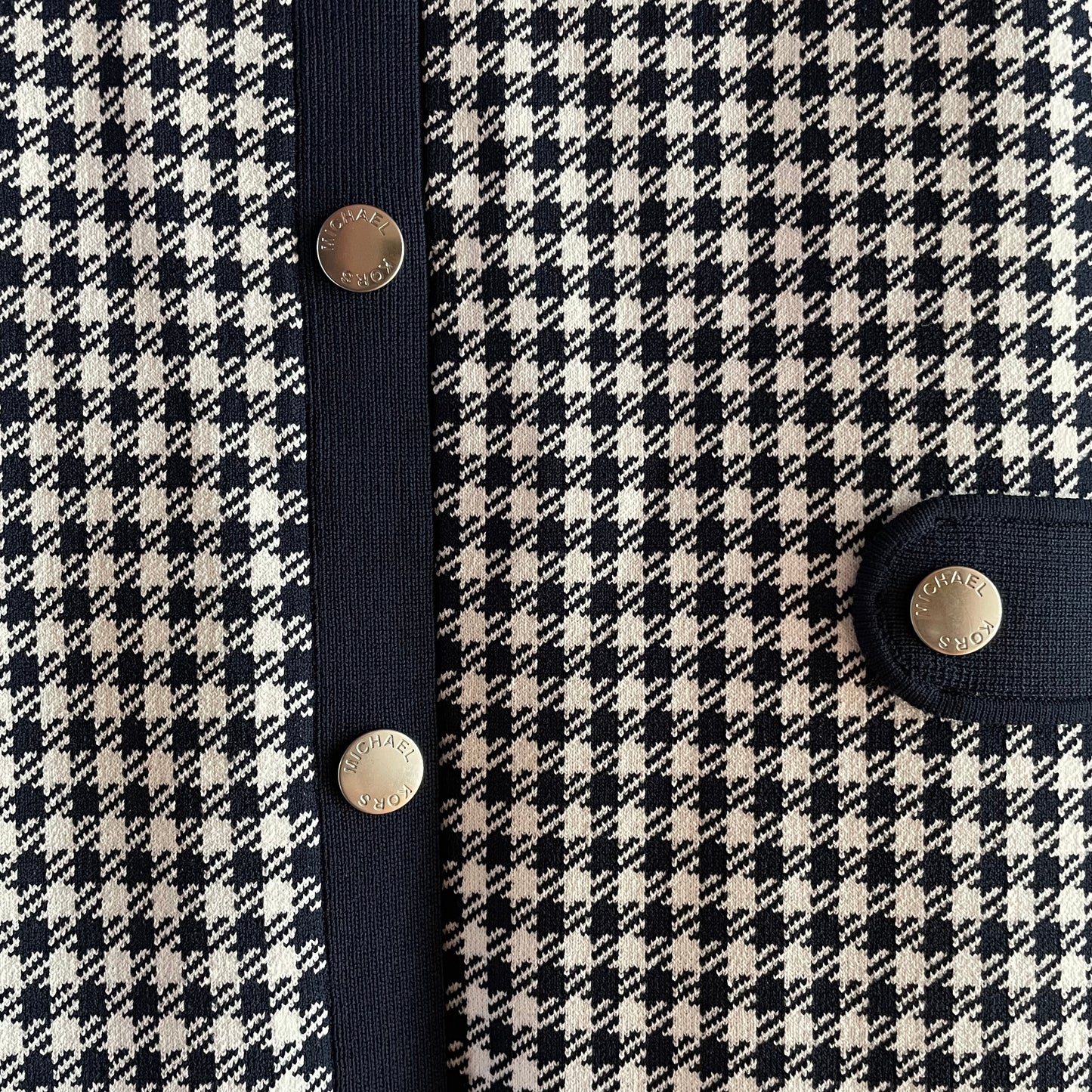 Robe jacquard vichy