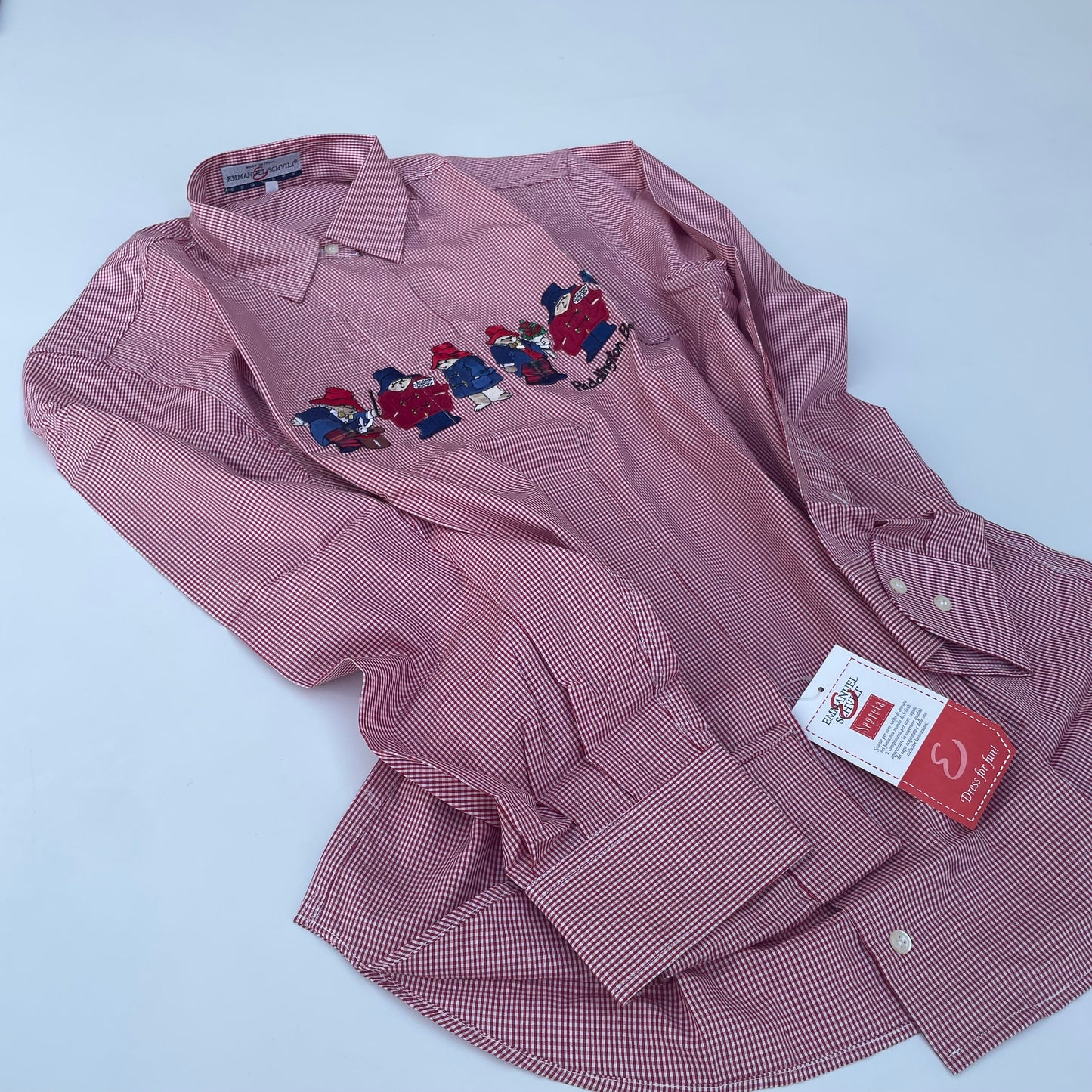 Paddington red gingham