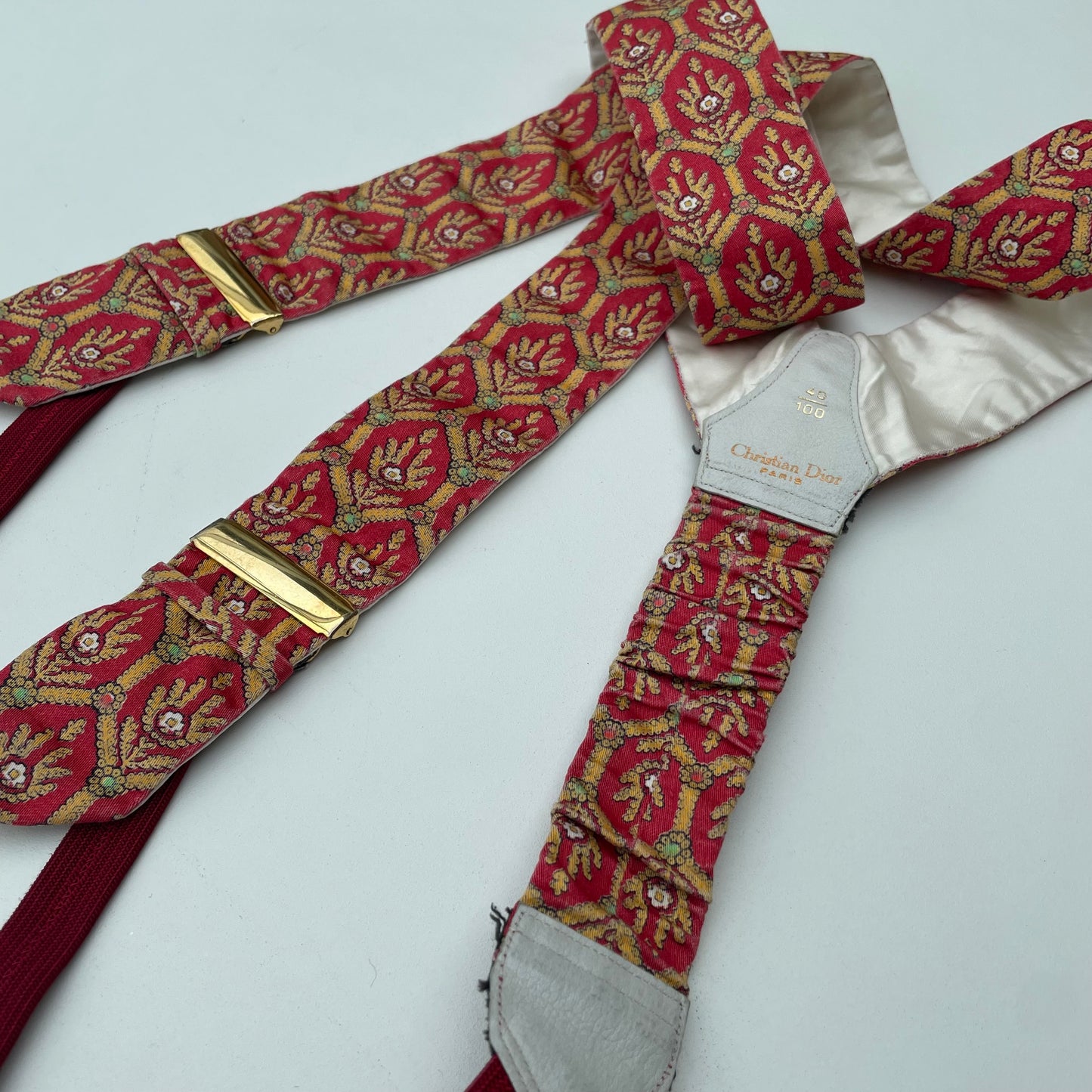Christian Dior suspenders